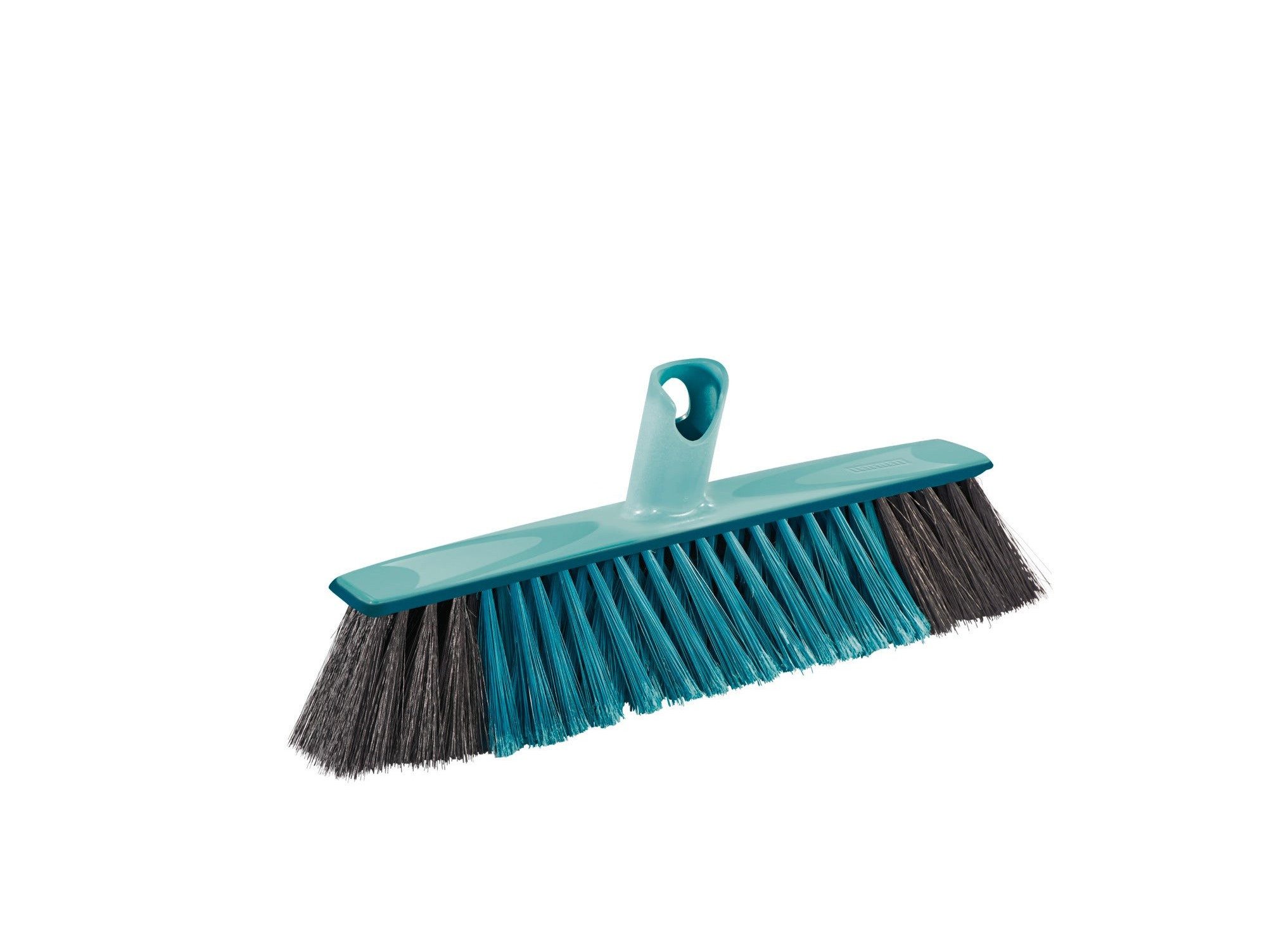 Leifheit Wischmopp Allround Besen Xtra Clean 30 cm mit Click-System, Schräge Stielanbindung