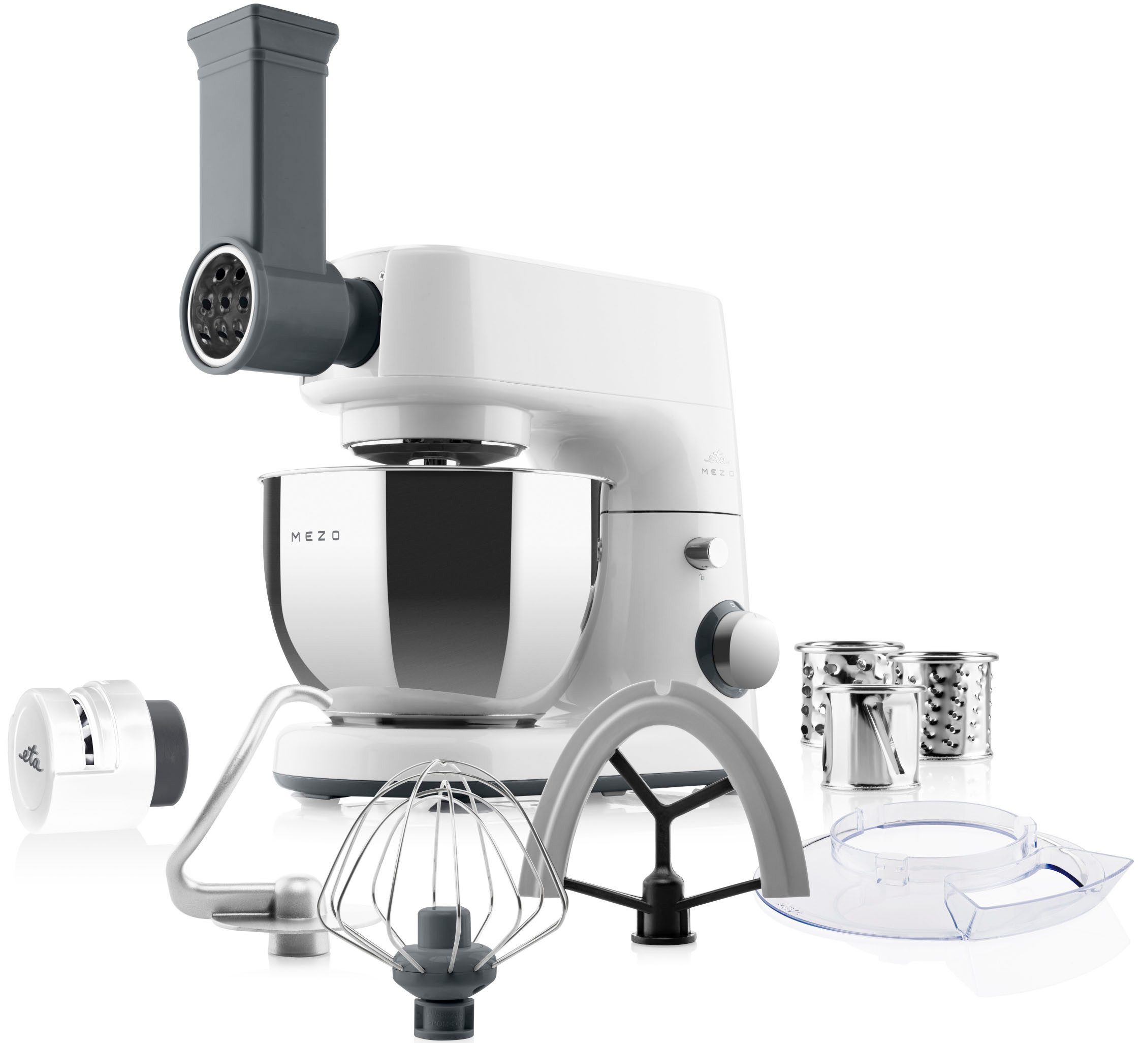 eta Küchenmaschine Mezo III Bravo, 1000 W, 4 l Schüssel, weiß