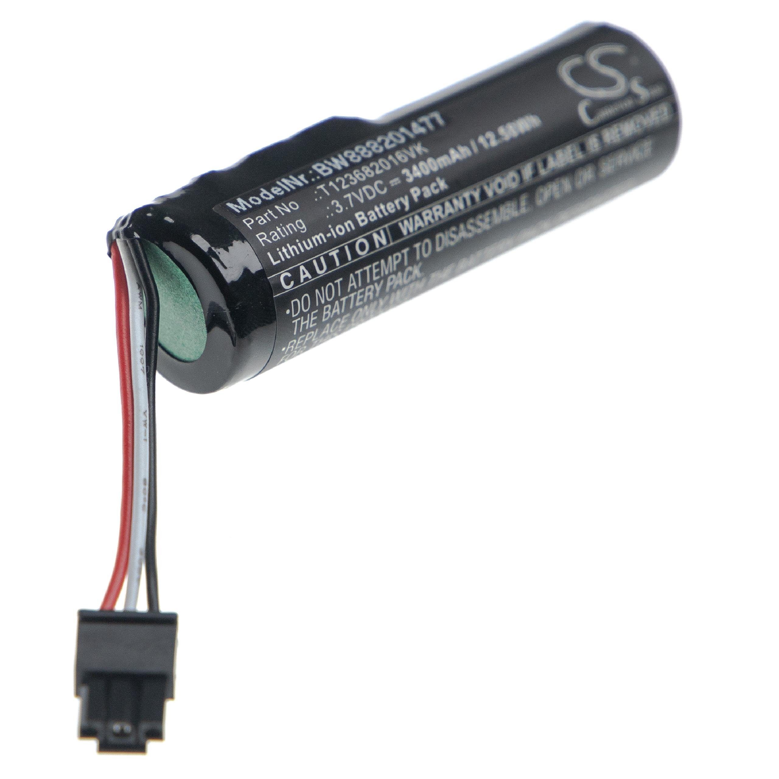 Li-Ion) Boom (3400mAh, Lautsprecher Ears mAh Logitech 3 vhbw für 3,7V, Akku 3400 984-001405, S-00170, 3, Ultimate Boom passend