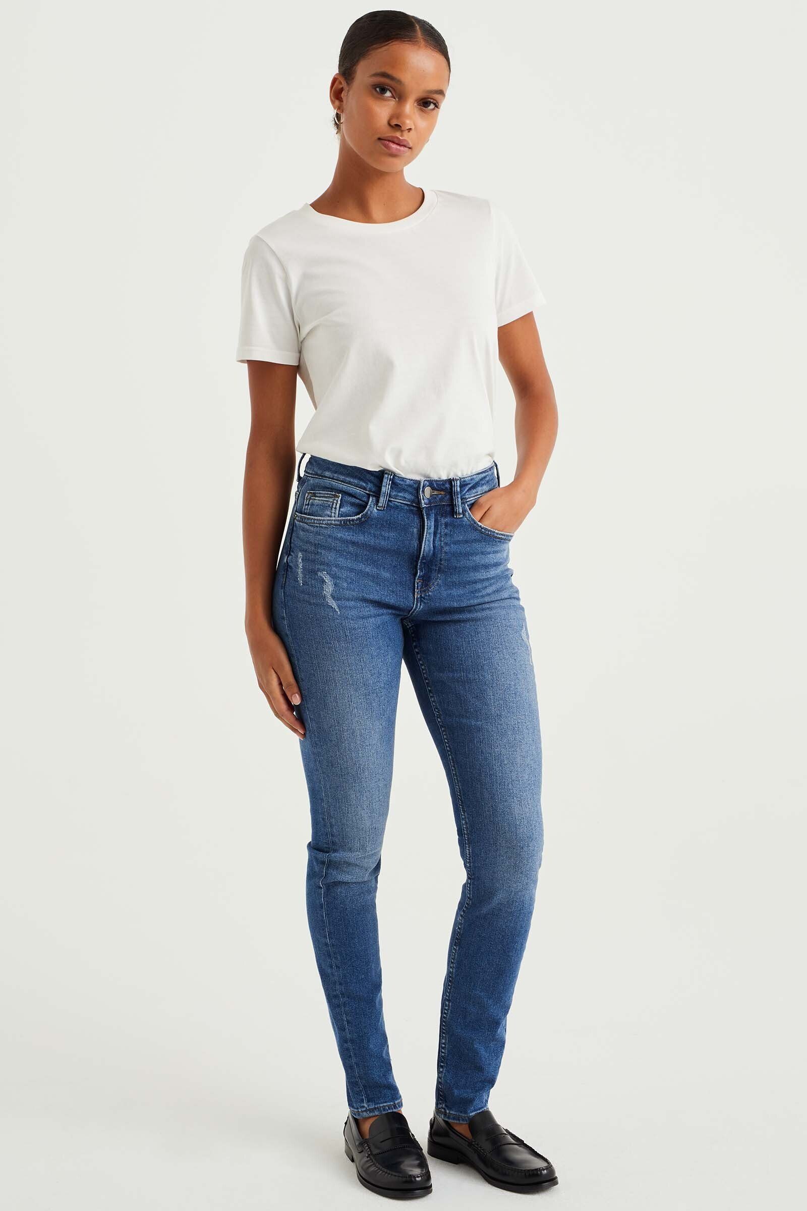 WE Skinny-fit-Jeans Fashion