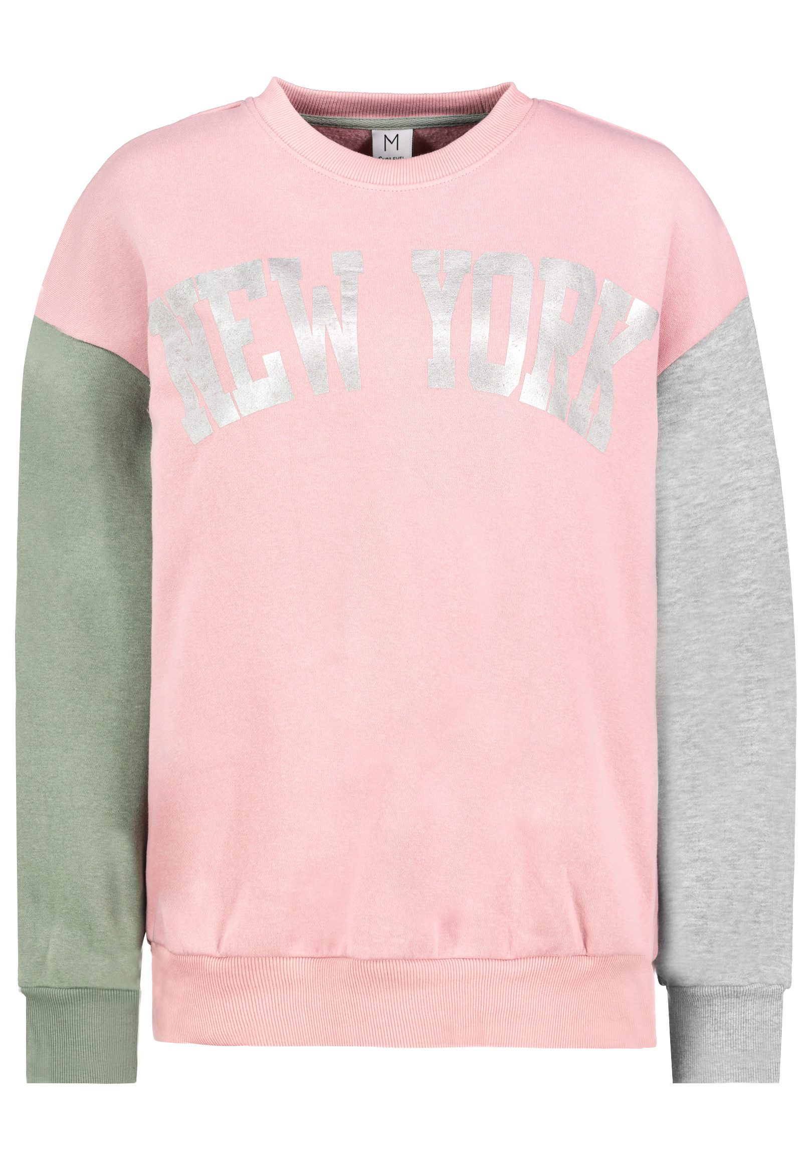 SUBLEVEL Longpullover Trendiges L/S Shirt mit Städte-Print und Rundhals (1- günstig online kaufen