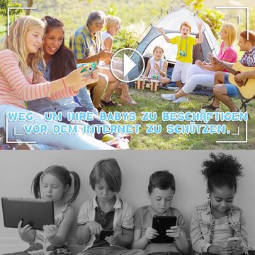 arnssien Erweiterte Optionen Kinderkamera (40 MP, 1x opt. Zoom, inkl. Lautsprecheranpassung Denkfähigkeit und Kinderkomfort mit 32GBSD-Karte, mit 2,4-Zoll-Bildschirm mit 1080p und Flip-Objektiv lange Akkulaufzeit)