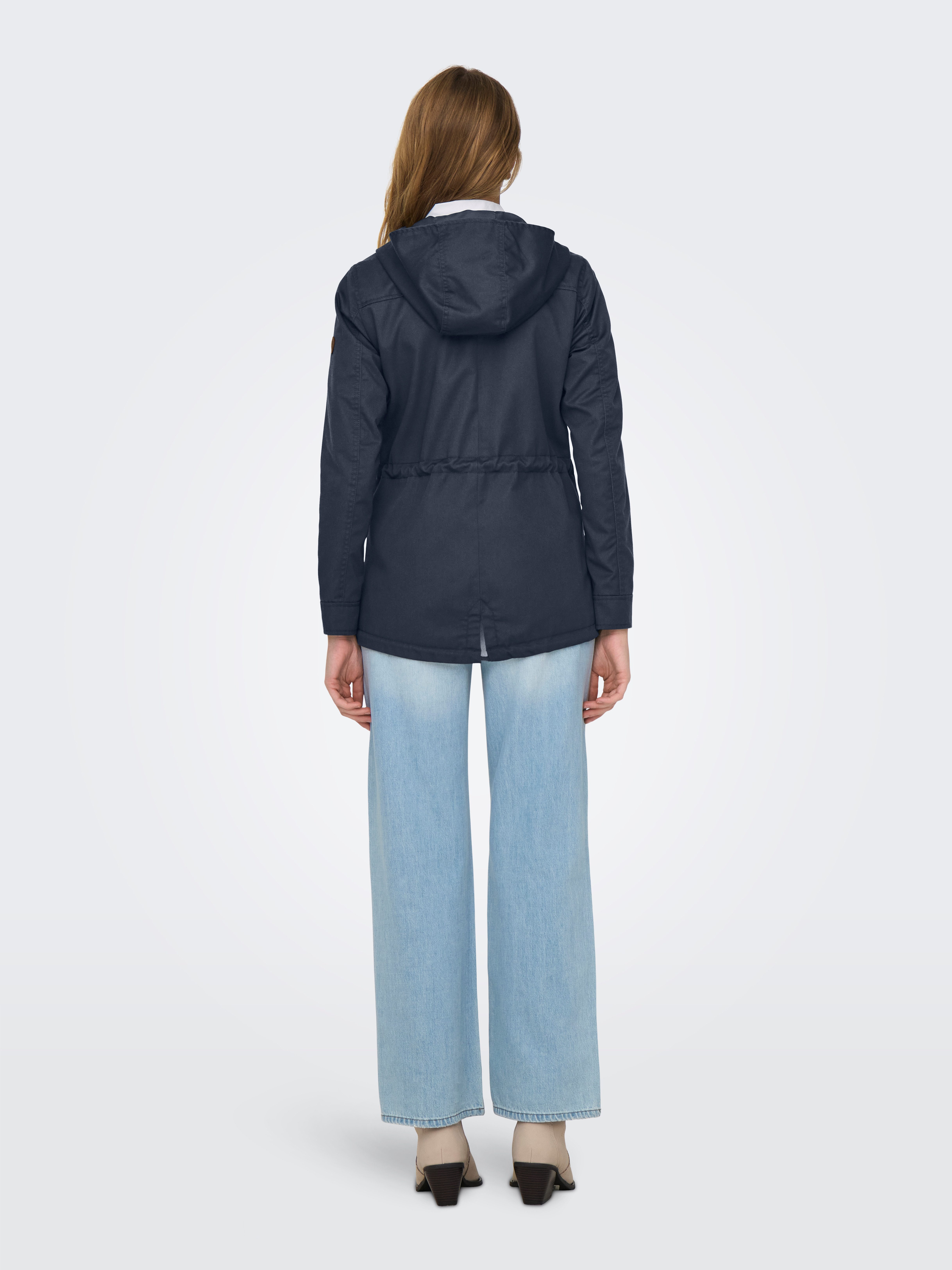 ONLY Parka ONLLORCA LIFE CANVAS PARKA CC OTW mit Kordelzug in der Taille – Bild 4 von 4