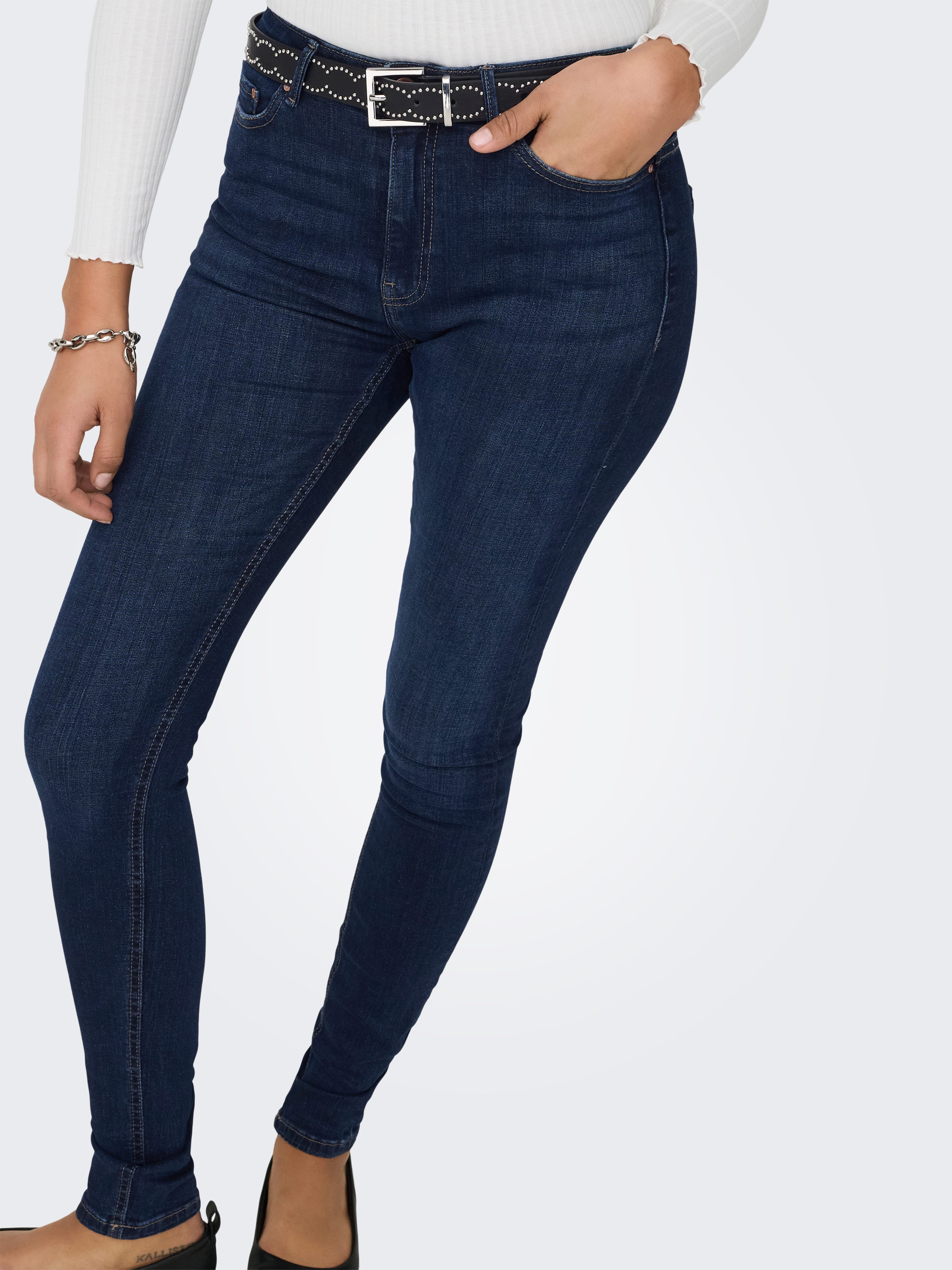 ONLY Skinny-fit-Jeans ONLPAOLA HW SK DNM AZGZ878