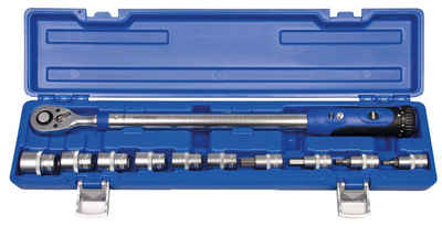 PROJAHN Bit- und Steckschlüsselset Drehmomentschlüssel, Set, 40-St., mit stabiler Kunststoffbox