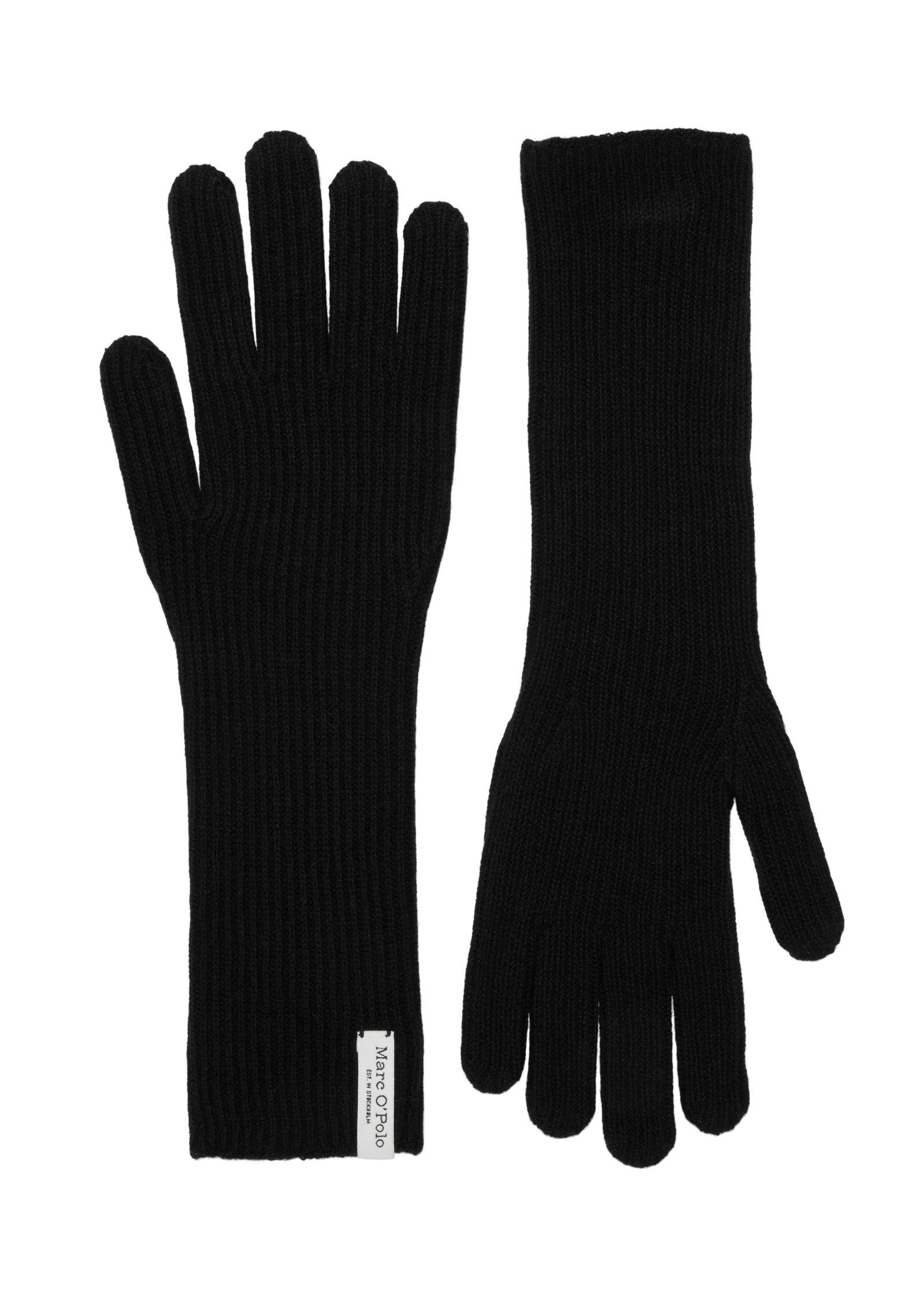 Marc O'Polo Strickhandschuhe aus weichem Schurwoll-Viskose-Mix
