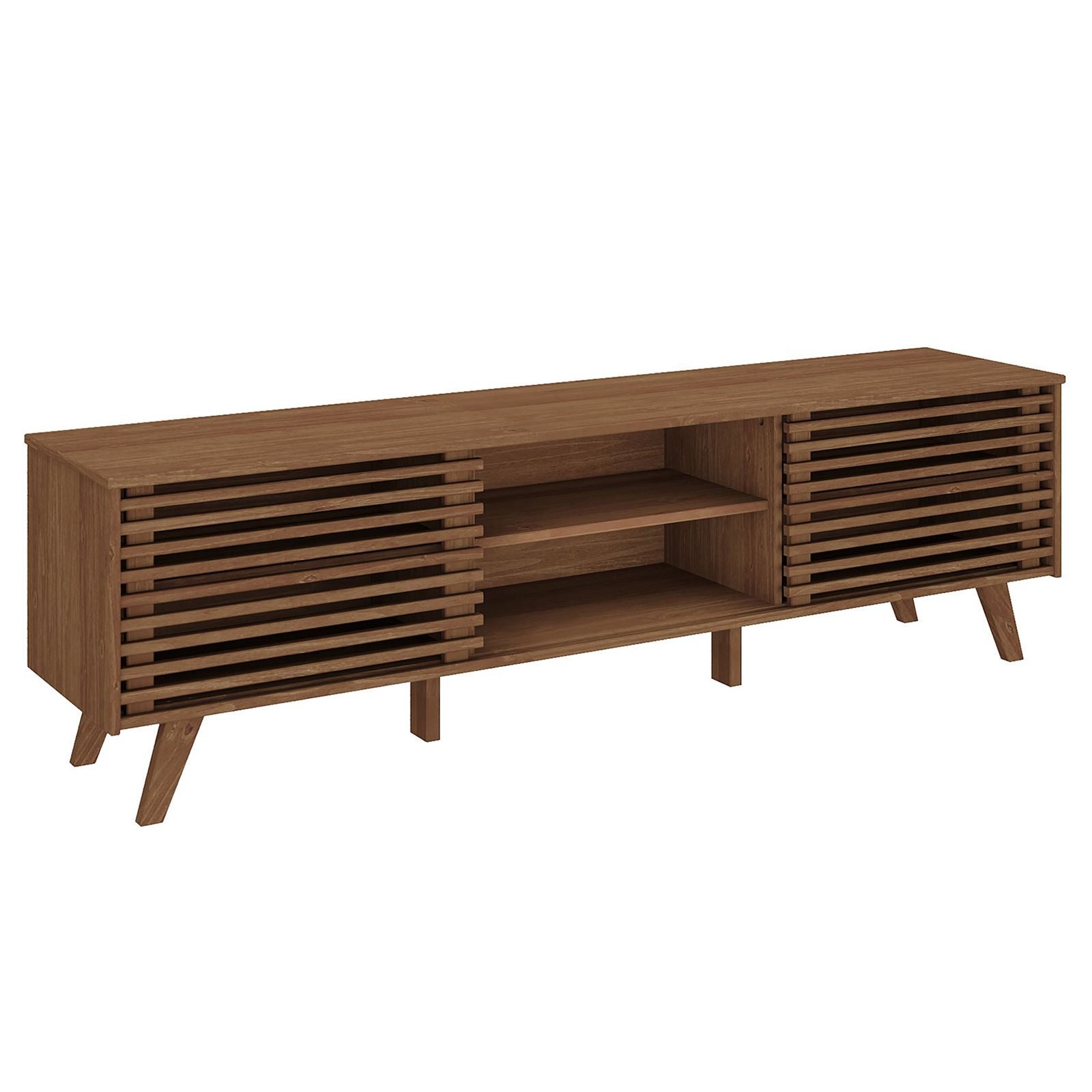IDIMEX Lowboard RIAN, Modernes TV Möbel mit Schiebetüren aus Massivholz Kas günstig online kaufen