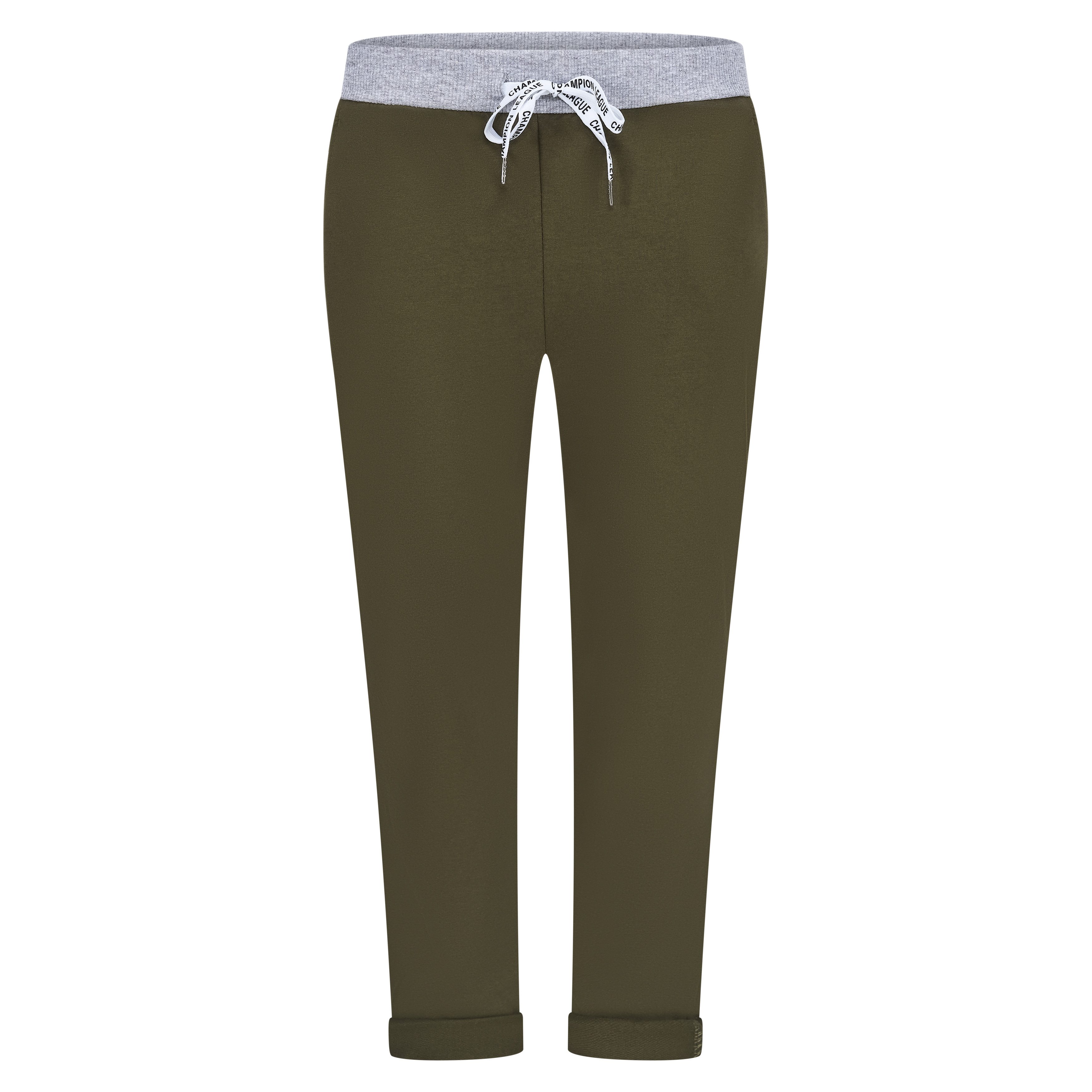 Mississhop Chinohose Damen Hose Blumen Jogginghose Baumwolle gemustert M. 287