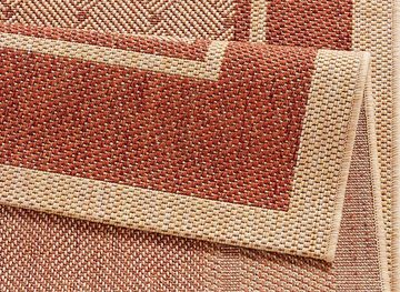 Teppich Flachgewebe Teppich Classy Terracotta, HANSE Home, rechteckig, Höhe: 8 mm