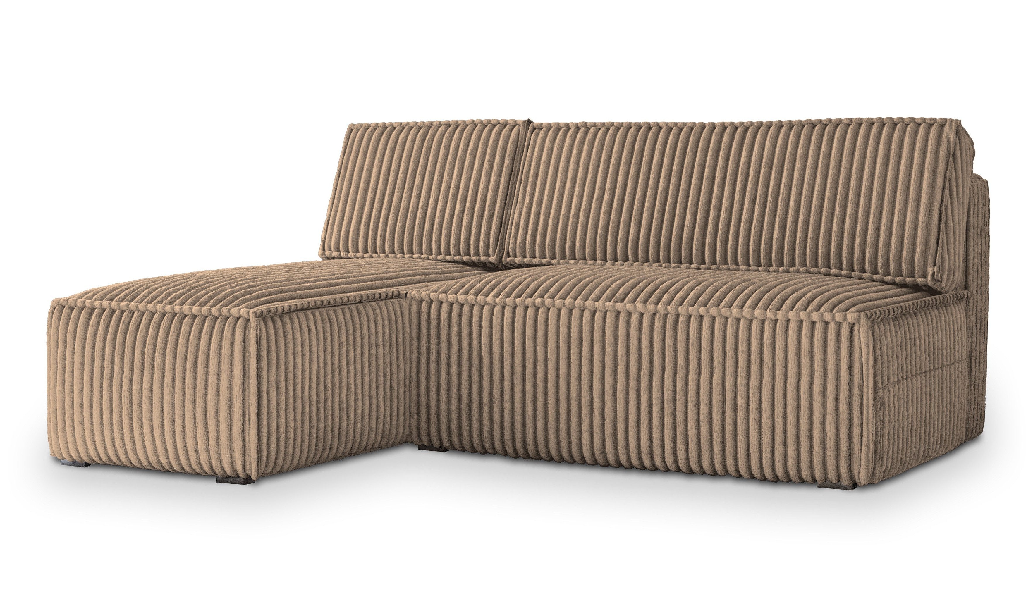 Masseno Ecksofa BRISO mit Schlaffunktion L-Form, günstig online kaufen