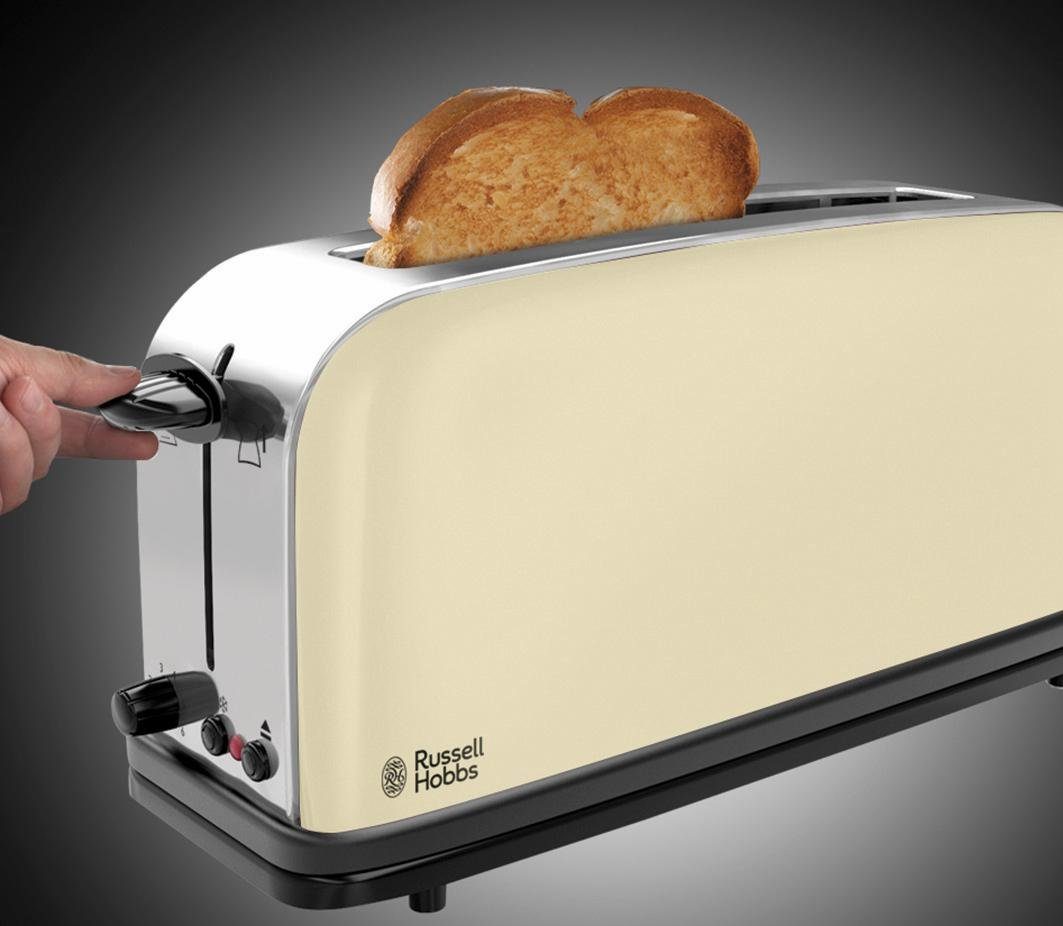 RUSSELL HOBBS Toaster Colours Plus+ Classic Cream 21395-56, 1 langer Schlitz, 1000 W