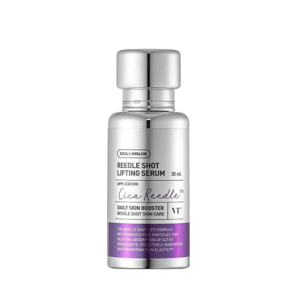 VT Cosmetics Gesichtsserum Reedle Shot Lifting Serum 30ml – strafferes Hautgefühl spürbar für alle Hauttypen, mit Kollagen, Elastin, Niacinamide & Hyaluronsäure