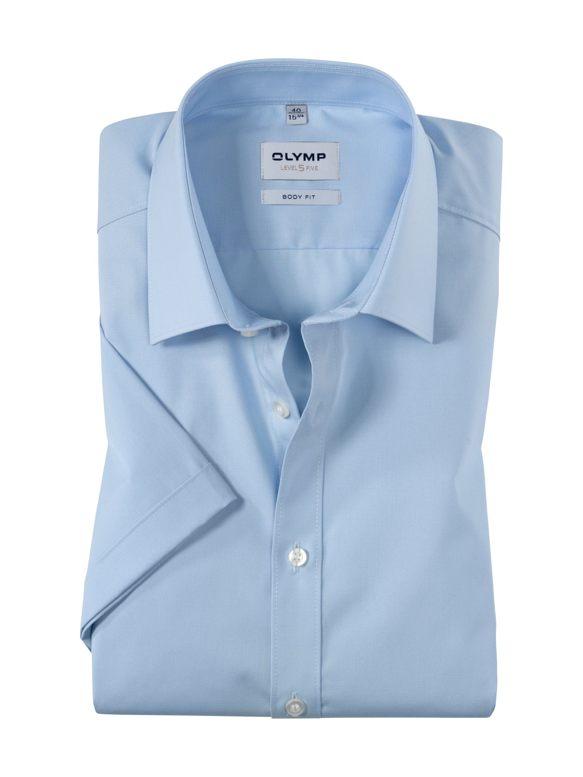 Hemden Kurzarmhemd OLYMP 6090/12 blau