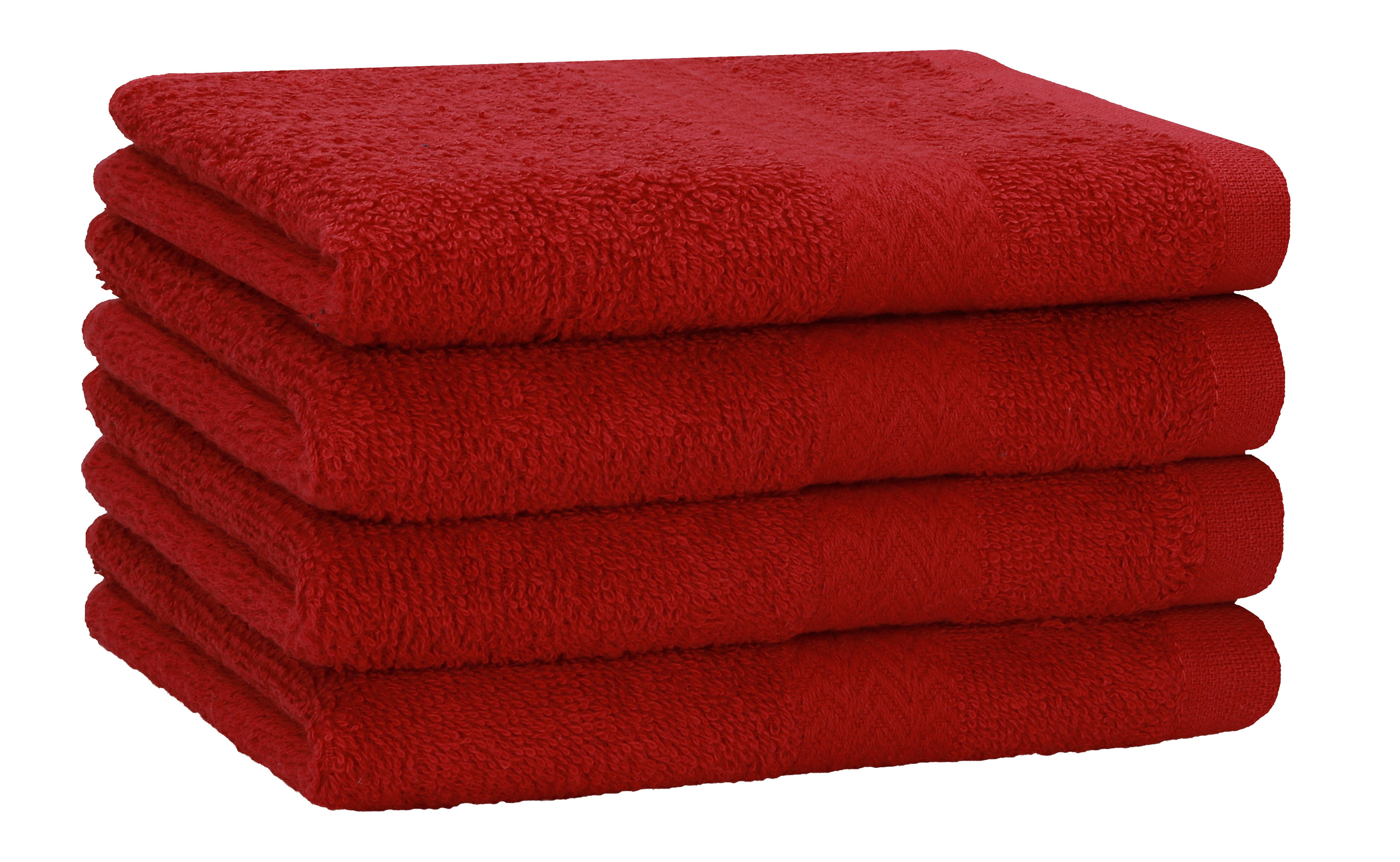 Betz Handtücher 4 Stück Handtücher Premium 50x100 cm, 100% Baumwolle (4-St) günstig online kaufen