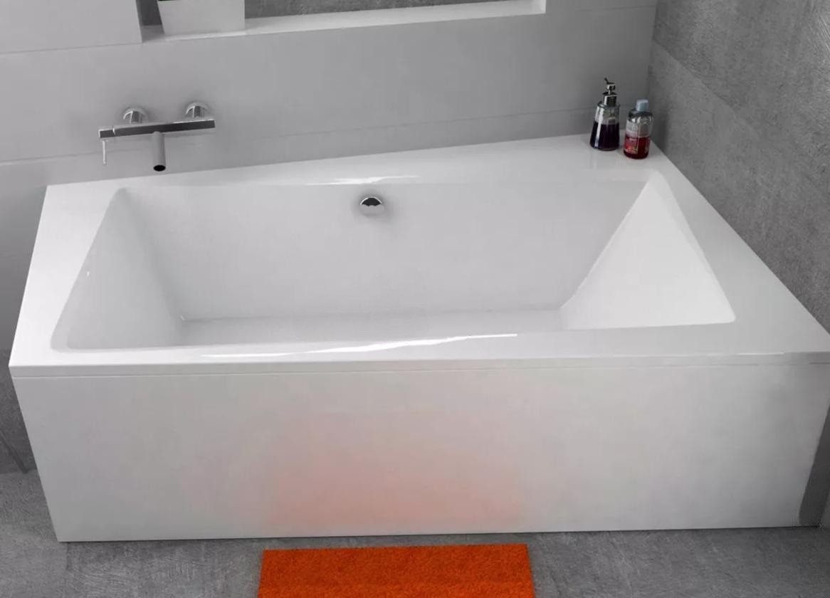 Xlmoebel Badewanne Luxus Badewanne in Weiß mit elegantem Design, Hergestellt in Europa