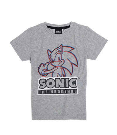 Sonic SEGA T-Shirt Sonic the Hedgehog Jungen Kinder Shirt Gr. 92 bis 116