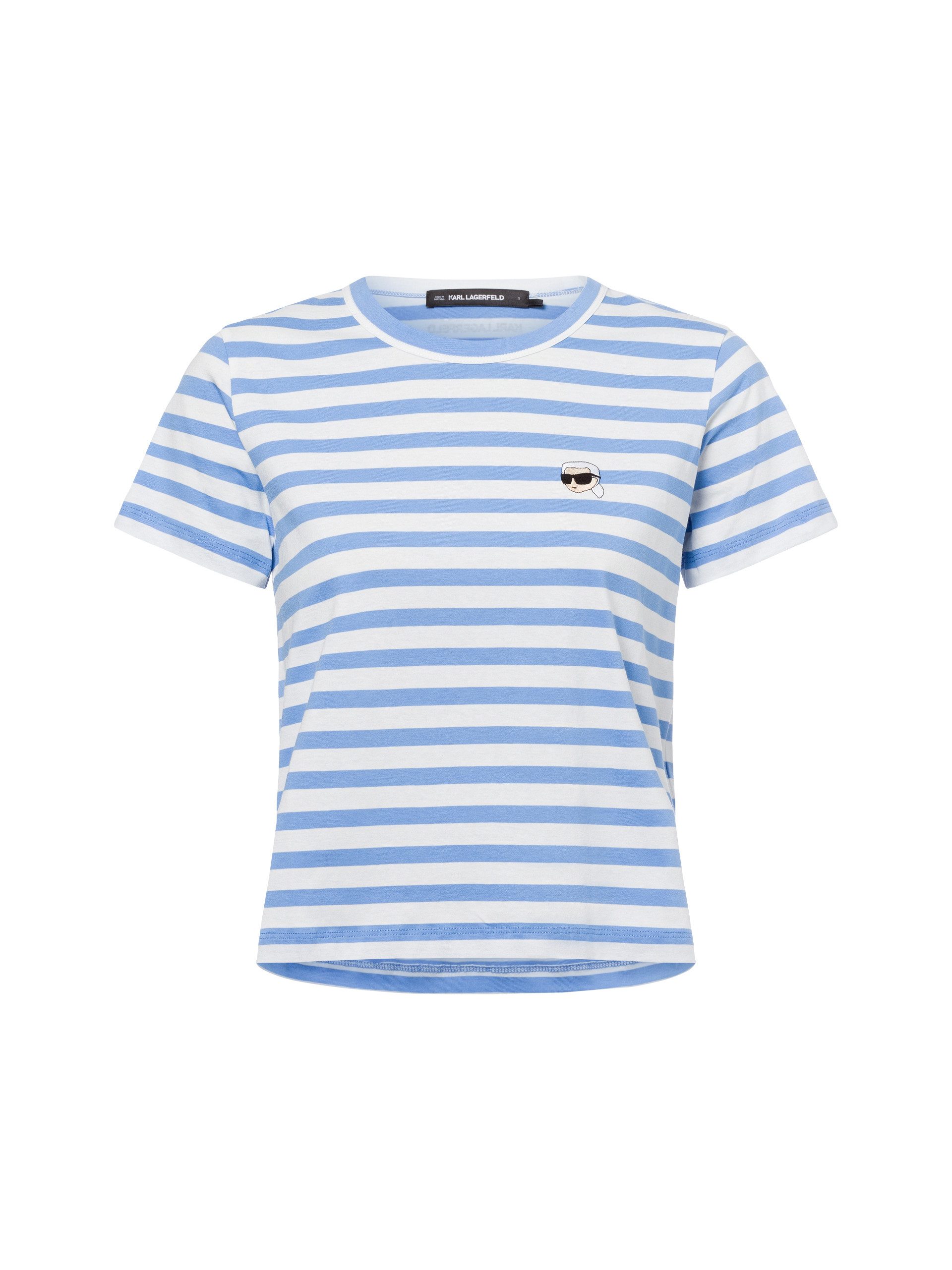 KARL LAGERFELD T-Shirt Ikon Stripe günstig online kaufen