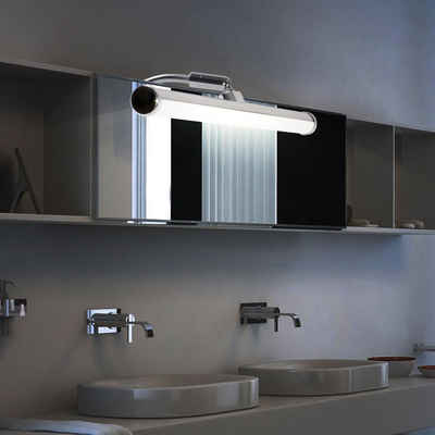etc-shop LED Wandleuchte, LED-Leuchtmittel fest verbaut, Neutralweiß, Wandleuchte Spiegelleuchte Badezimmer