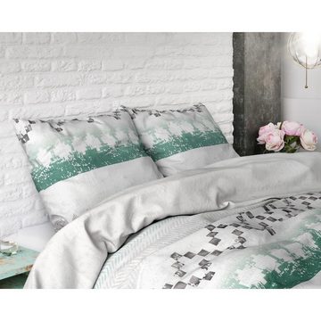Bettwäsche Sleeptime Scally - Bettbezug +Kissenbezüge, Sitheim-Europe, Baumwolle, 3 teilig, Weich, geschmeidig und wärmeregulierend