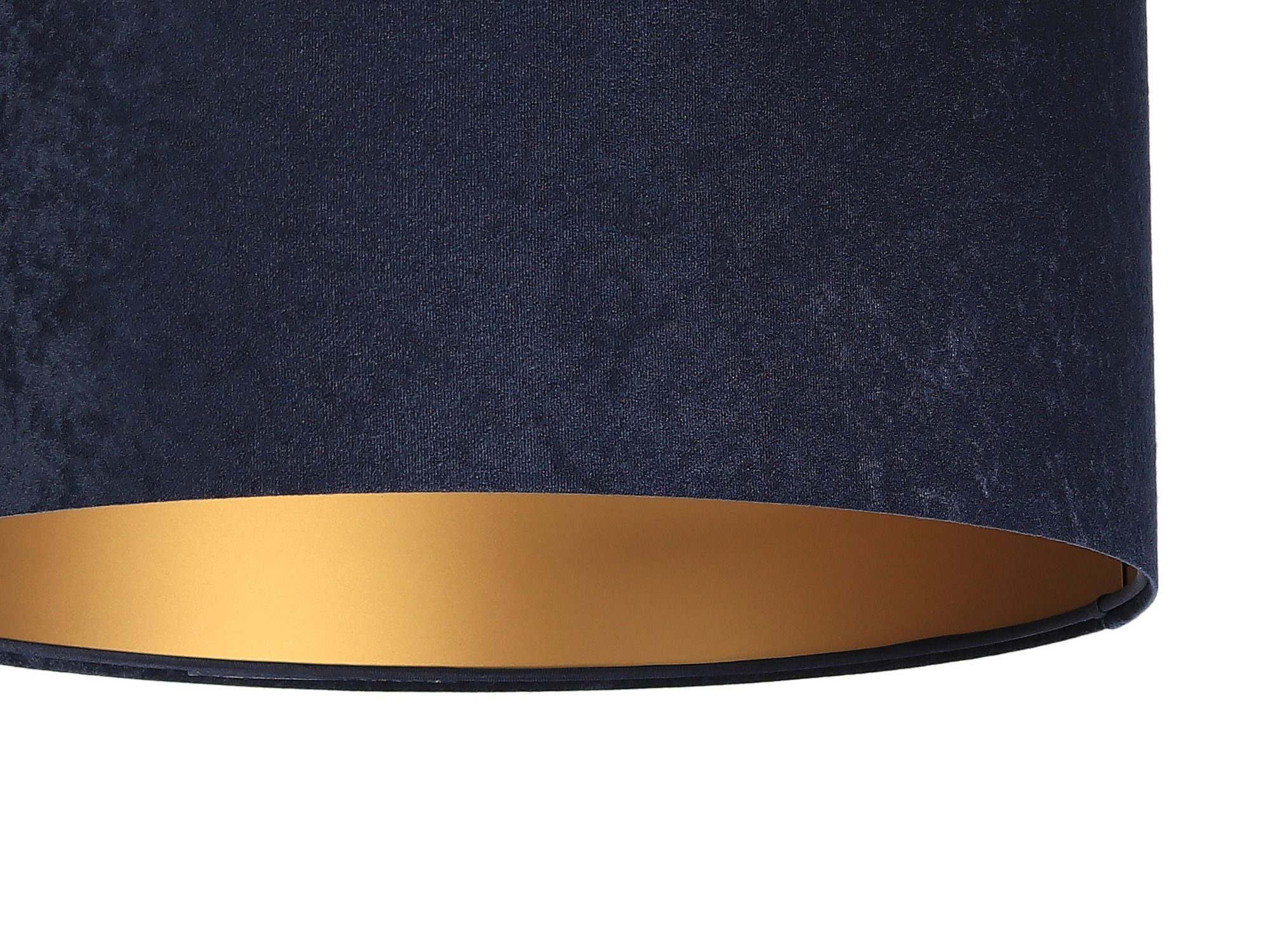 Pendelleuchte Blau Esstisch E27 SELENA, Licht-Erlebnisse retro Leuchtmittel, Gold Pendelleuchte Stoff ohne Lampe