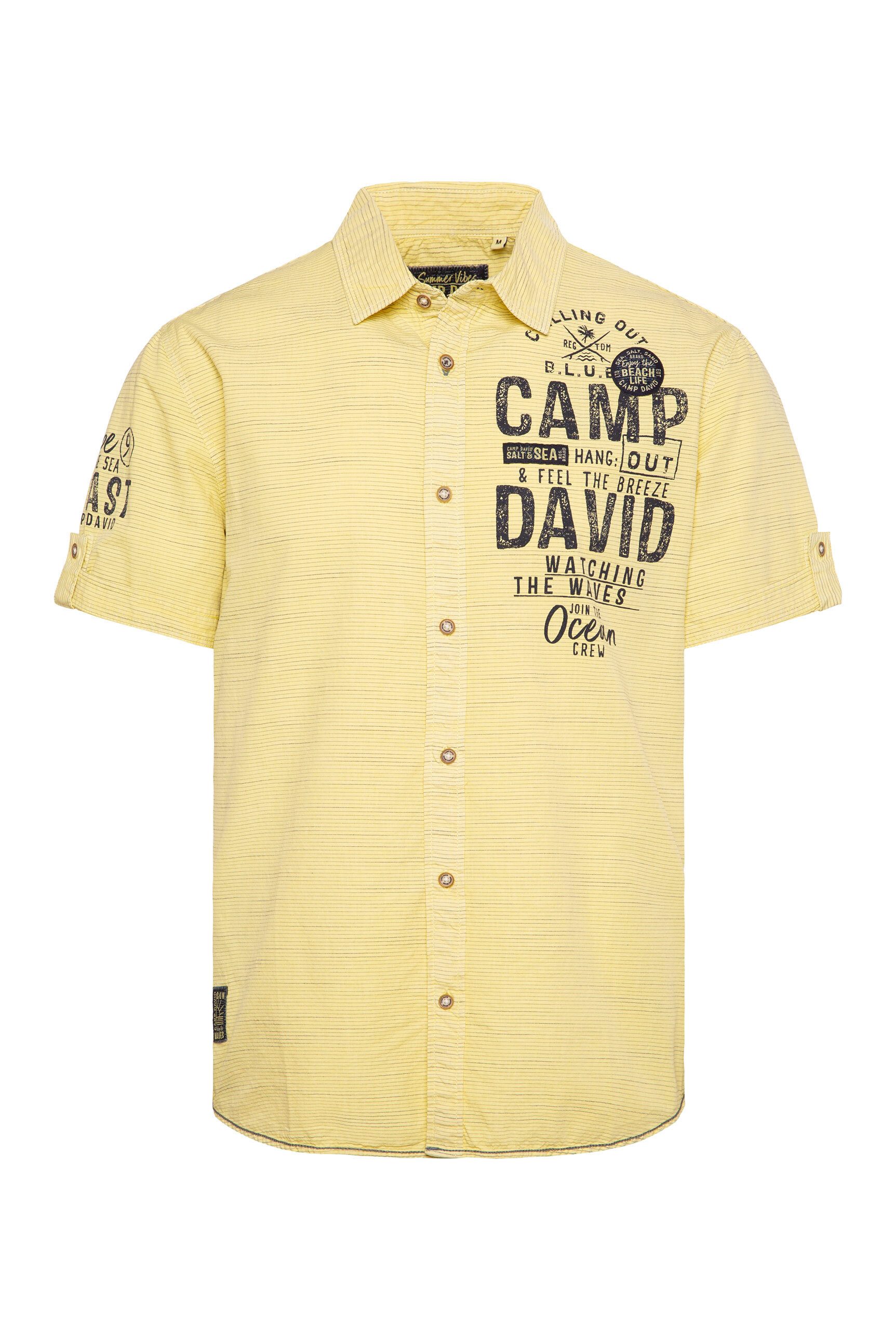 CAMP DAVID Kurzarmhemd, aus Baumwolle günstig online kaufen
