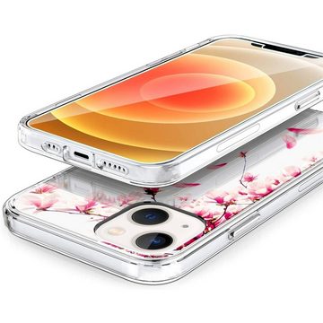 CoolGadget Handyhülle Handy Case Silikon Motiv Series für Apple iPhone 14 6,1 Zoll, Hülle mit hochauflösendem Muster für iPhone 14 Schutzhülle