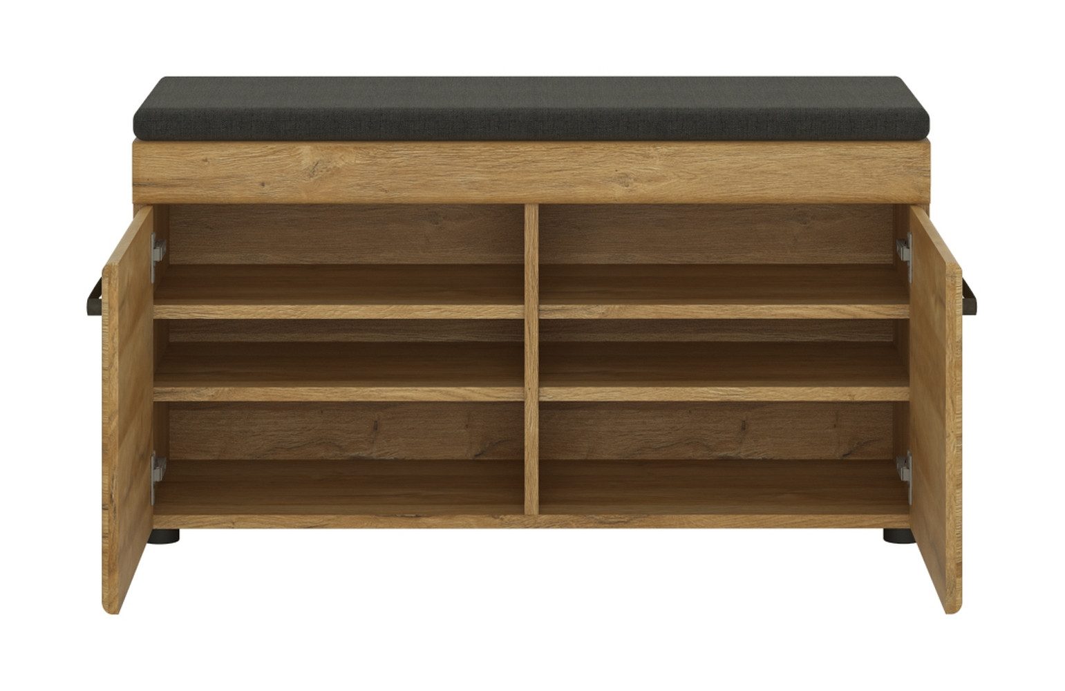 freiraum Schuhbank CORTINA, in Grandson Eiche Dekor - 92,8x47x38 (BxHxT)