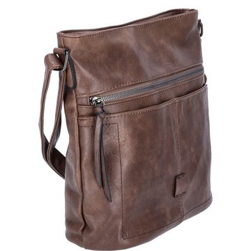 Antonio Umhängetasche Antonio Damen Handtasche Cognac (1-tlg)