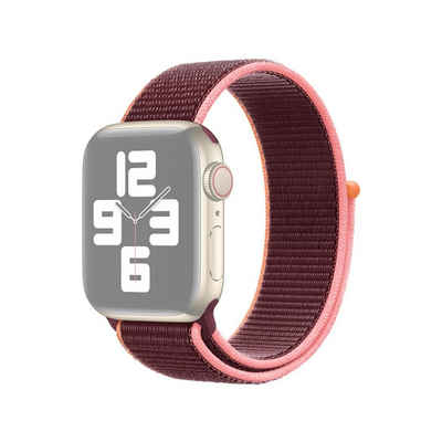 König Design Smartwatch-Armband Apple Watch Series 1/2/3/4/5/6/SE 44-42mm, Apple Watch Series 1 / 2 / 3 / 4 / 5 / 6 / SE 44-42mm Ersatz Sportarmband Rosa