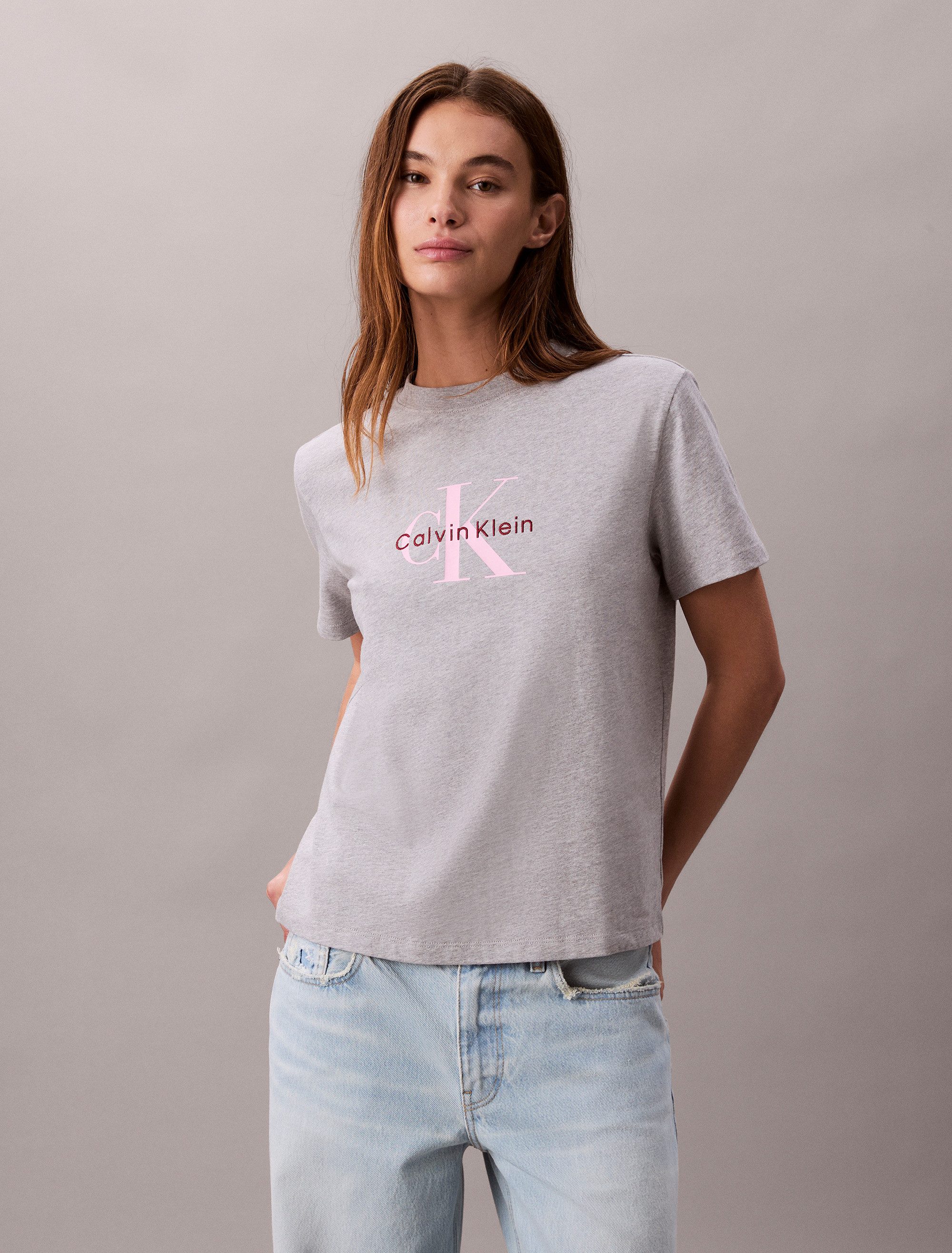 Calvin Klein Jeans T-Shirt HERO SS CLASSIC MONOLOGO CNECK T Rundhalsausschn günstig online kaufen