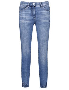 GERRY WEBER 7/8-Jeans Jeans SOLINE BEST4ME Cropped mit Dekor