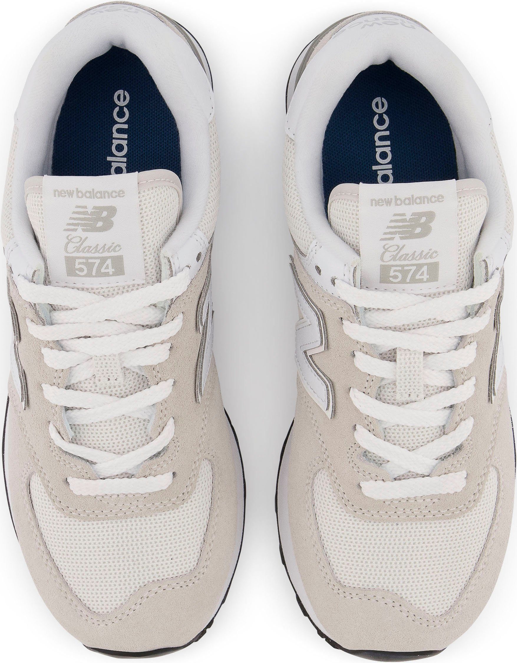 New Balance WL574 Core Sneaker offwhite-grau