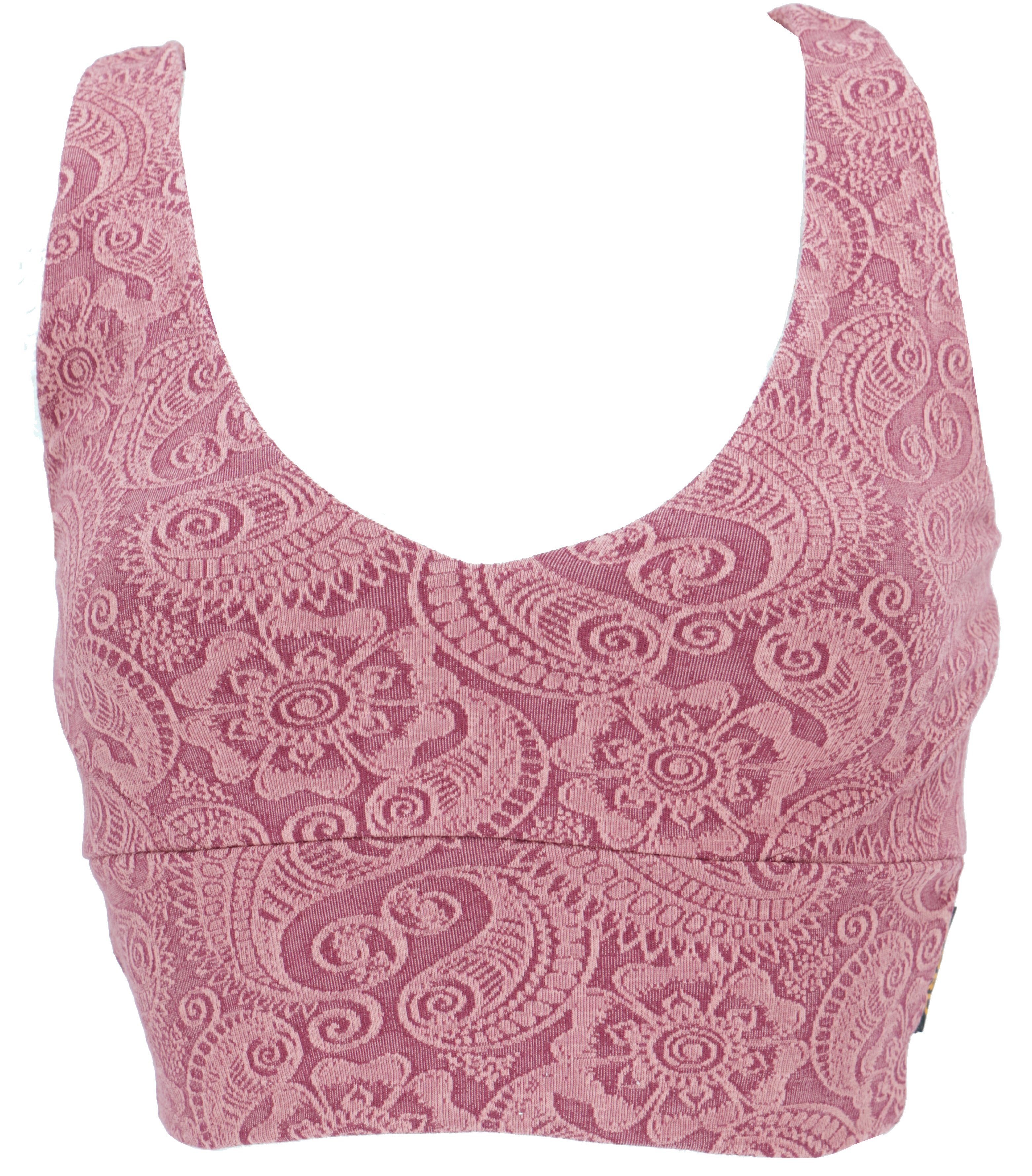 Guru-Shop T-Shirt Bauchfreies Top, Bra Top, günstig online kaufen