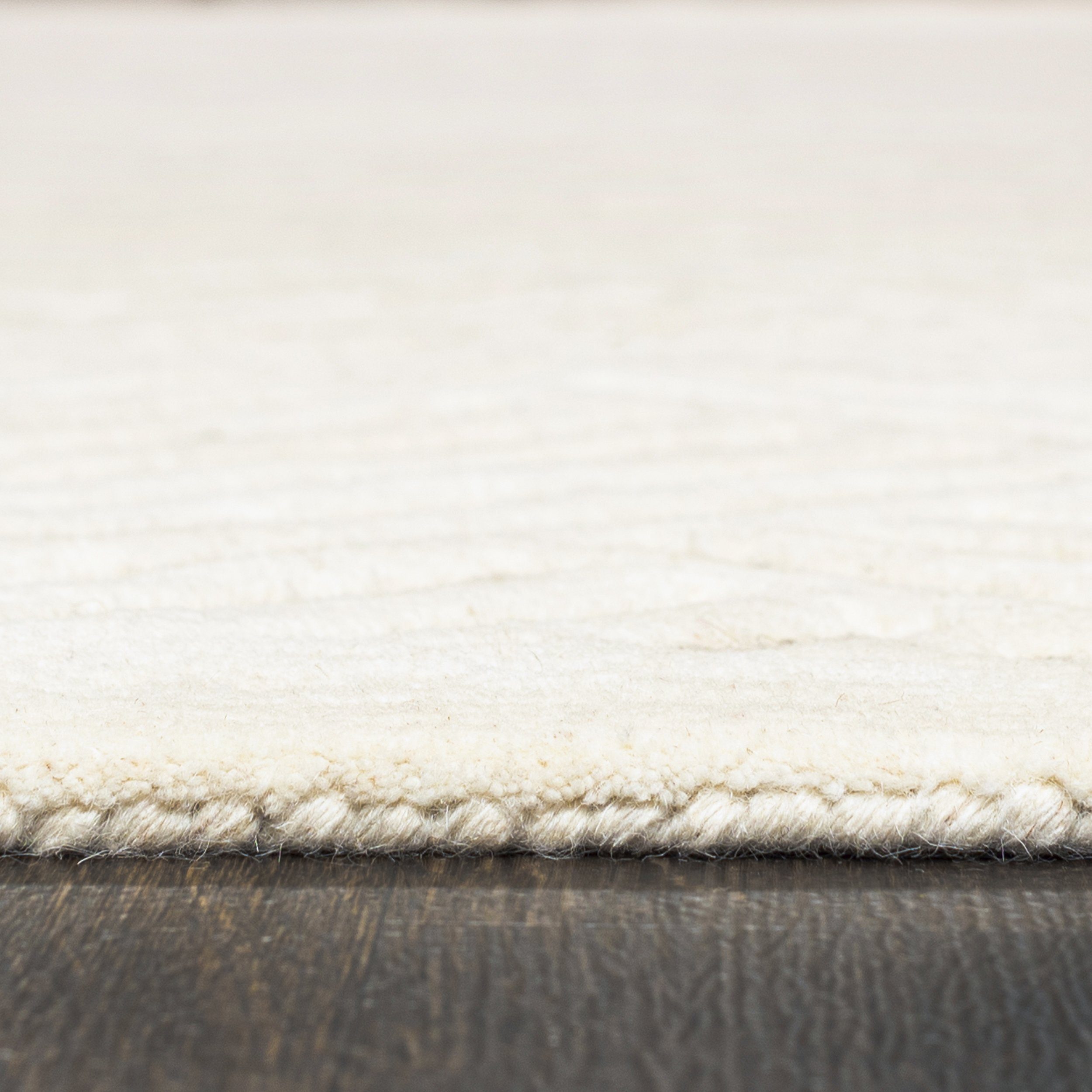 Mazovia, Naturprodukt cm Wolle, Wollteppich 150 Handwebteppich Japandi, x 80 Designteppich