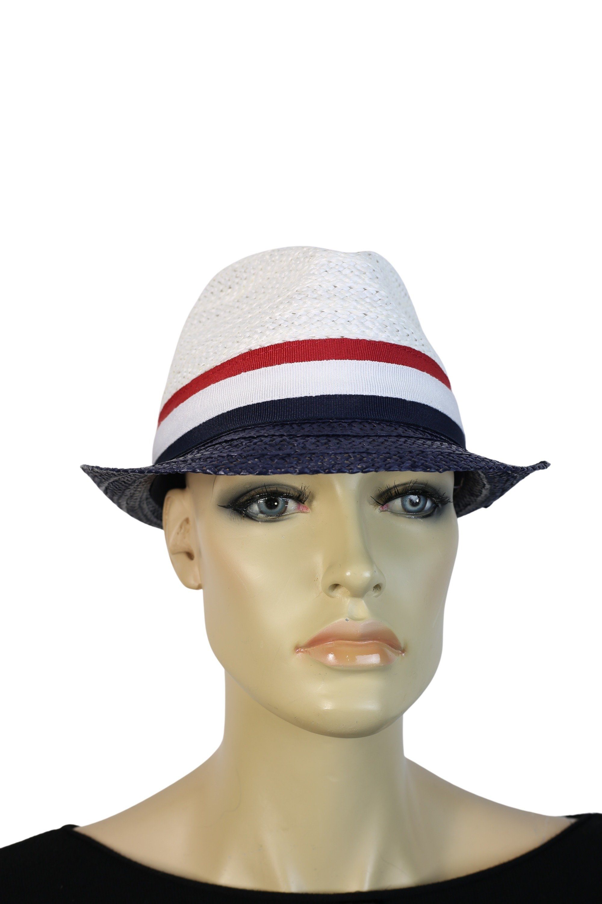 COLLEZIONE ALESSANDRO Strohhut France (1-St) aus Bast, Made in Italy