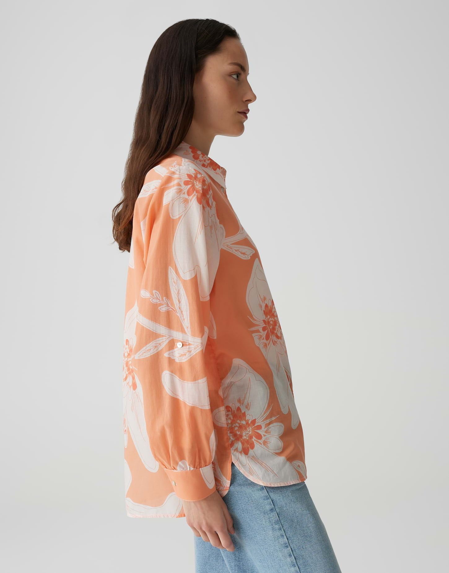 OPUS Longbluse FUMINE BOHÈME Regular mit floralem Print