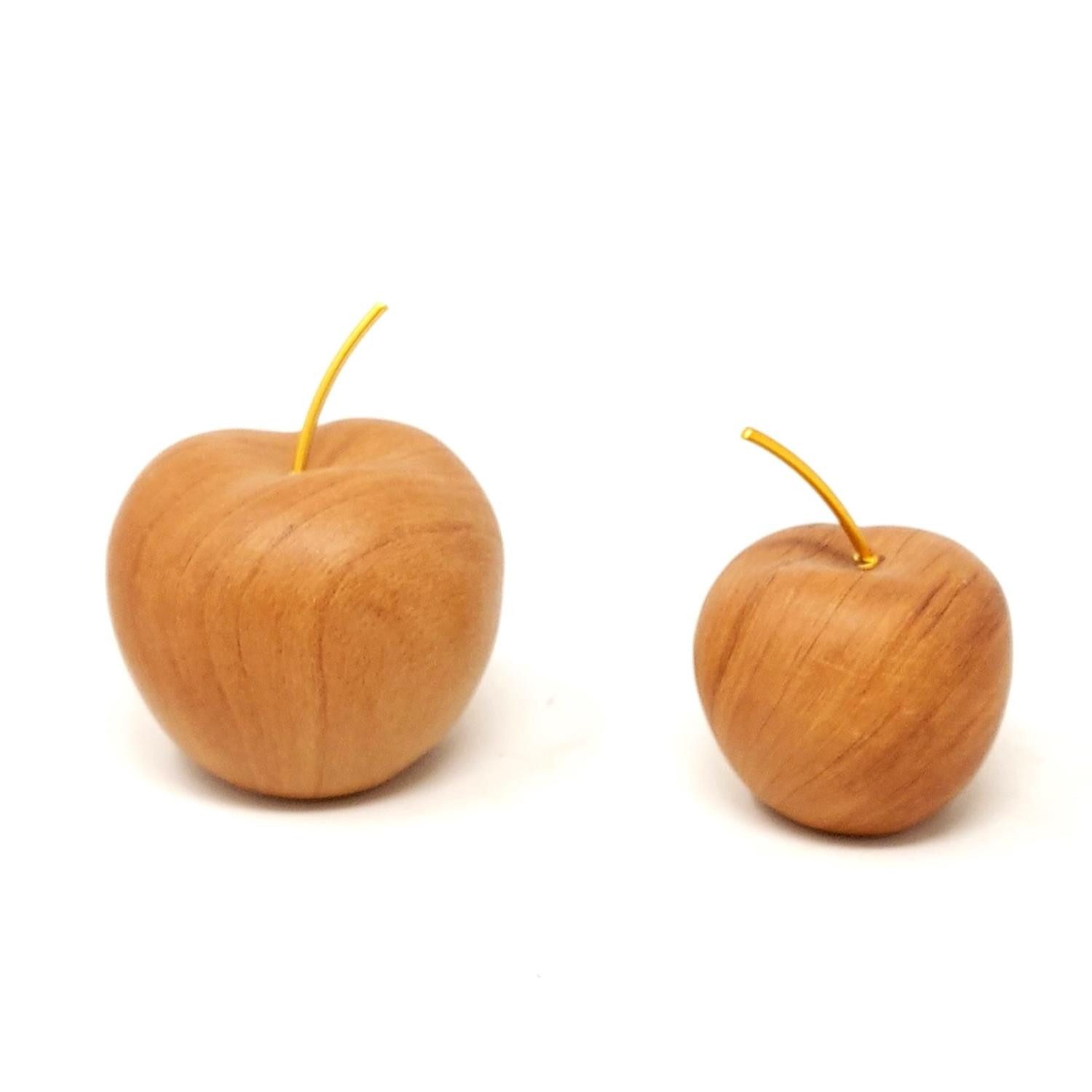 formano Skulptur WOOD, Braun, Motiv: Apfel günstig online kaufen