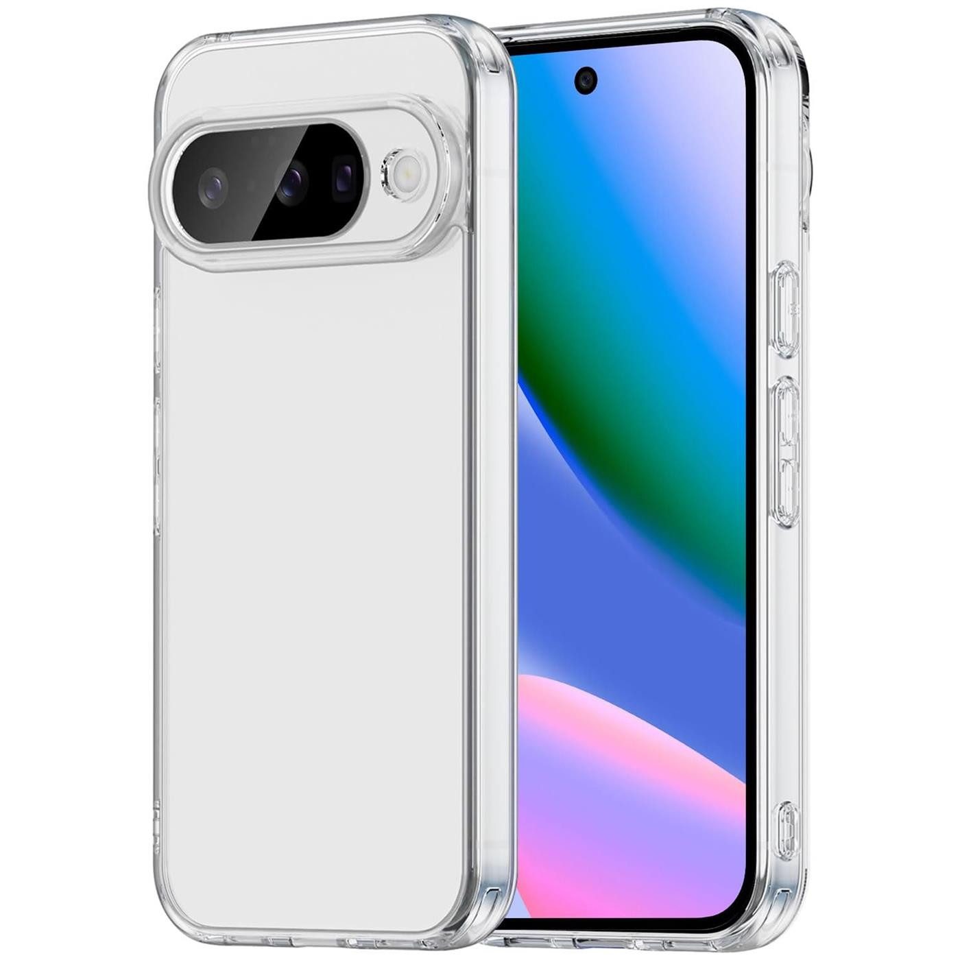 CoolGadget Handyhülle Transparent Ultra Slim Case für Google Pixel 10 6,3 Zoll, Silikon Hülle Dünne Schutzhülle für Pixel 10 Hülle