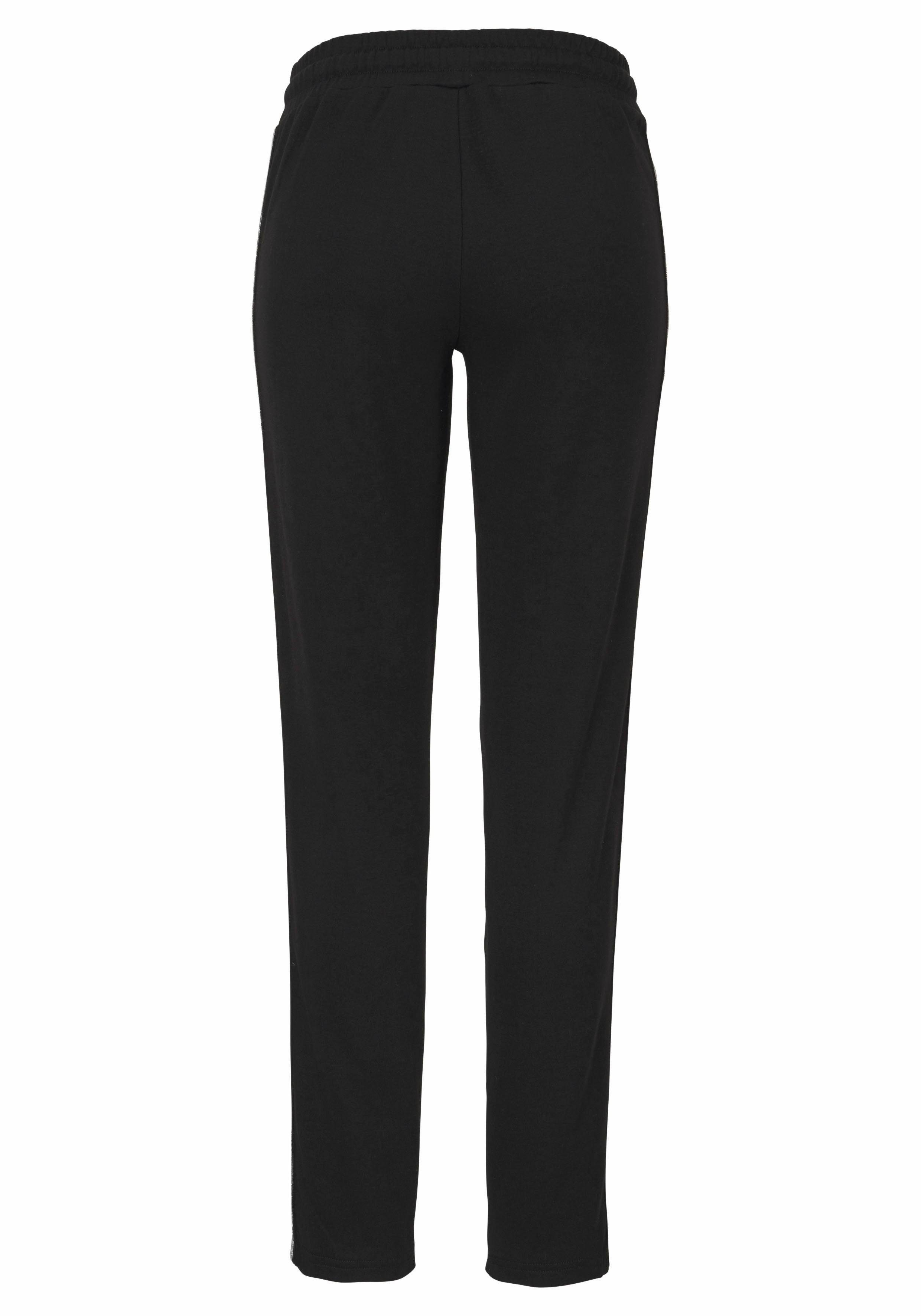 Bench. Loungewear Homewearhose mit Metallic-Streifen, Loungewear, Loungeanzug – Bild 4 von 5