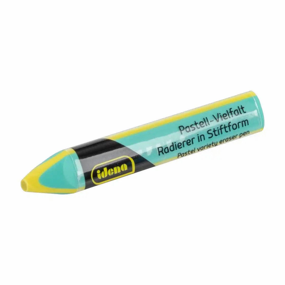 Idena Spiel Idena Radierer Pastell dreieckig Stiftform limone/mint