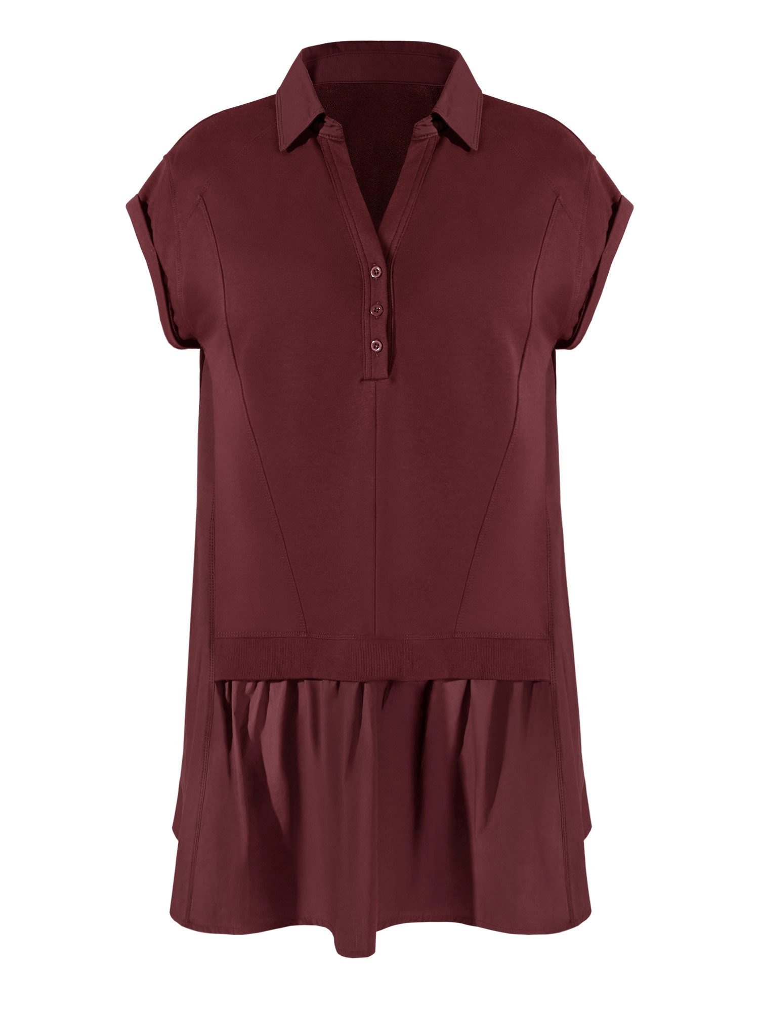 Sweatkleid Damen Freizeit Minikleid