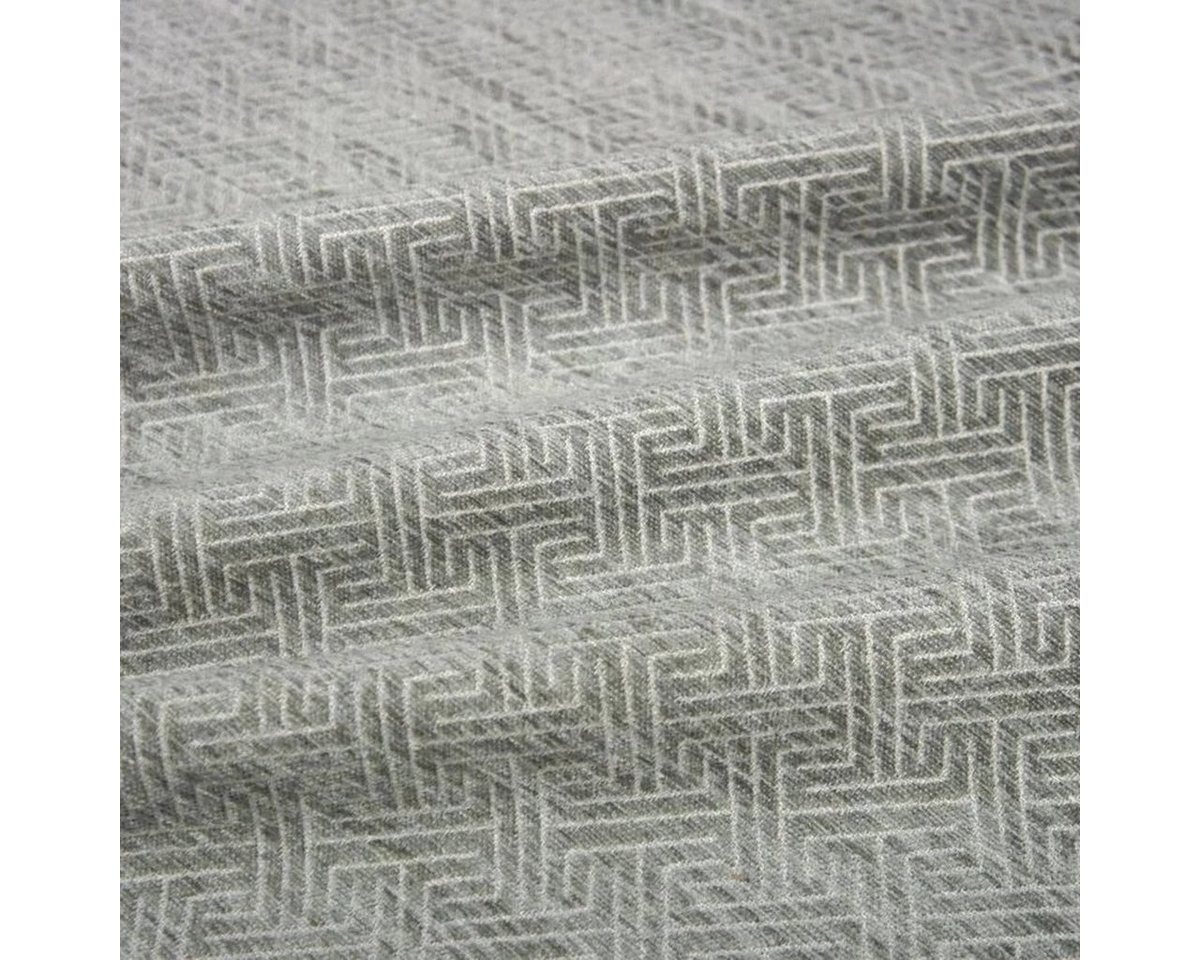 Thumbnail - Stofferia Stoff Polsterstoff Chenille Onix Grau, Breite 280 cm, Meterware