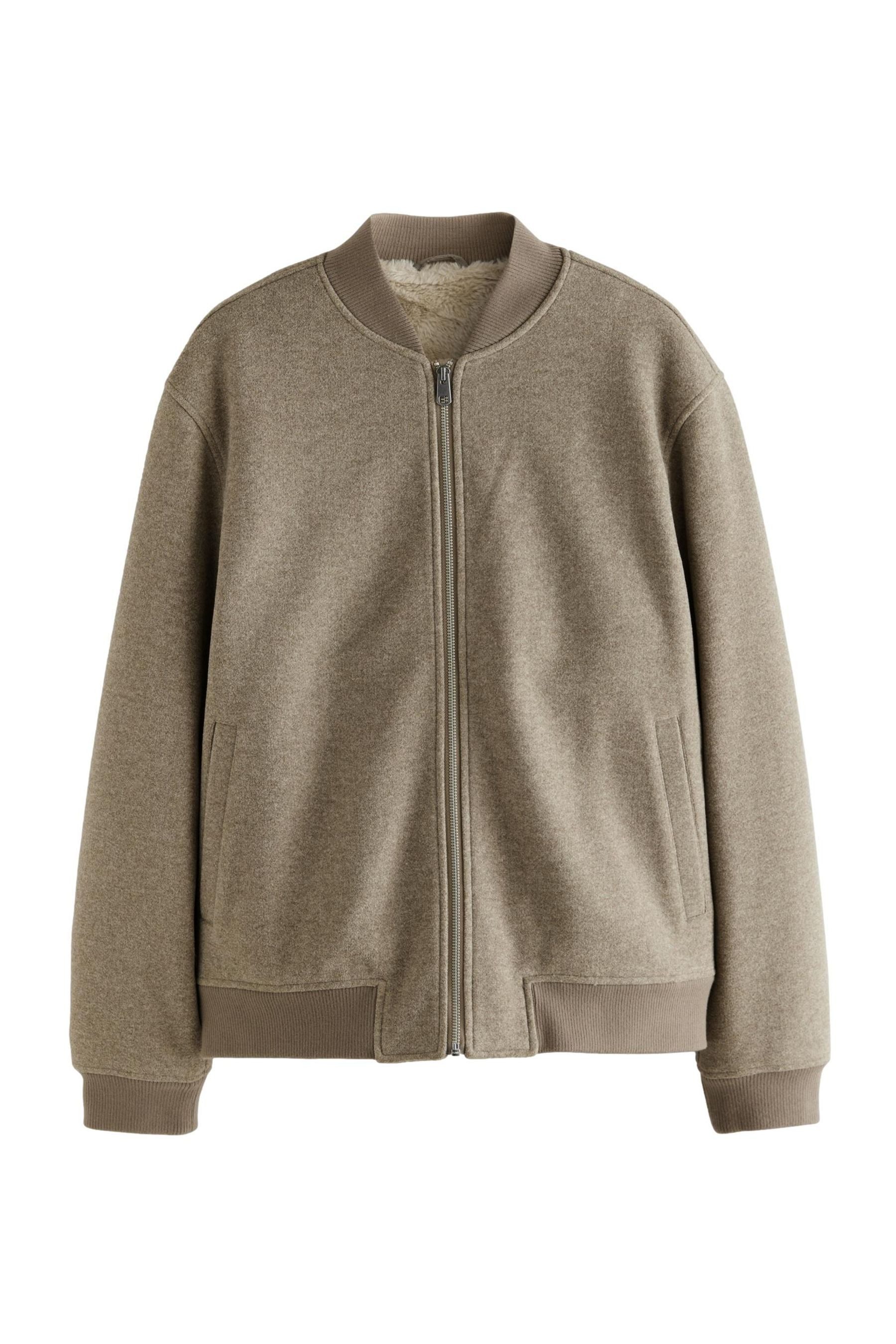 Next Bomberjacke Bomberjacke in Wolloptik (1-St) günstig online kaufen