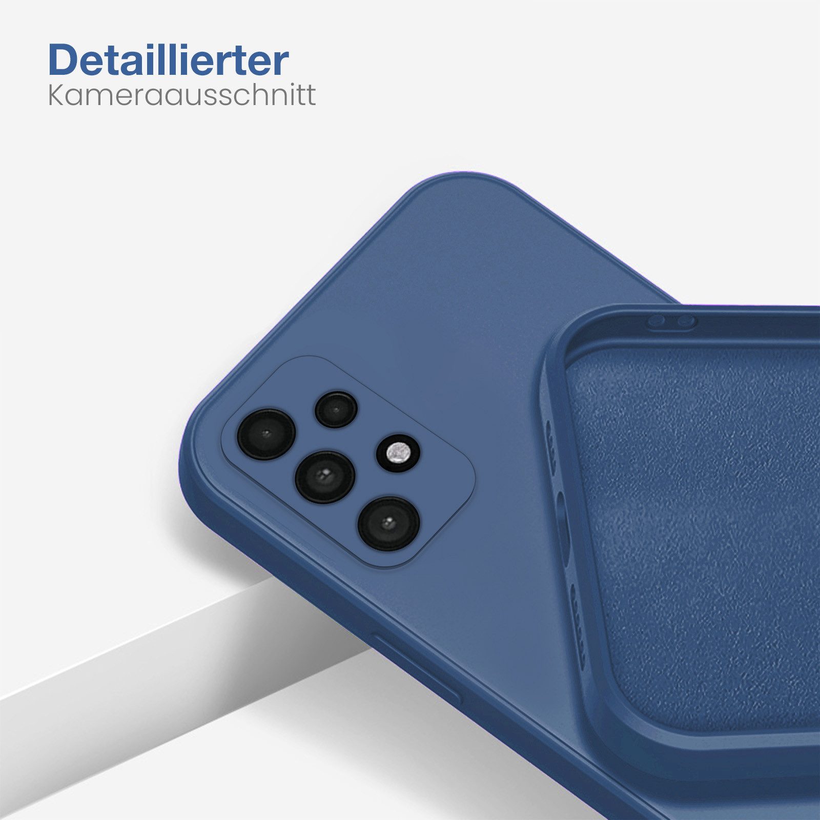 Tec-Expert Handyhülle SoftGrip Cover Hülle für Samsung Galaxy A52s 5G, Handy Case Bumper integrierter Kameraschutz flexibel