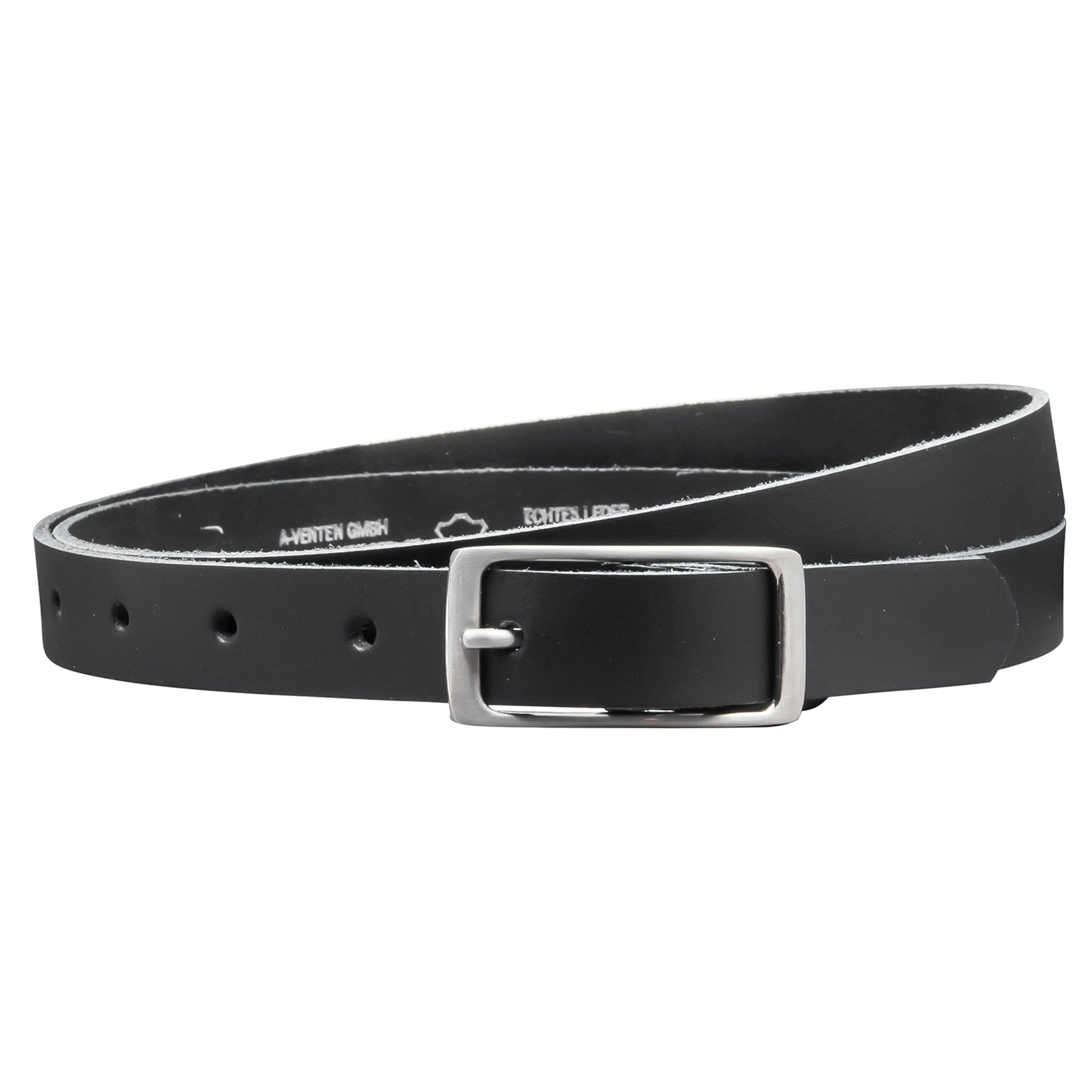 COLOGNEBELT Ledergürtel OM11-SL-Schwarz MADE IN GERMANY, Schwarz Kürzbar, 1 günstig online kaufen