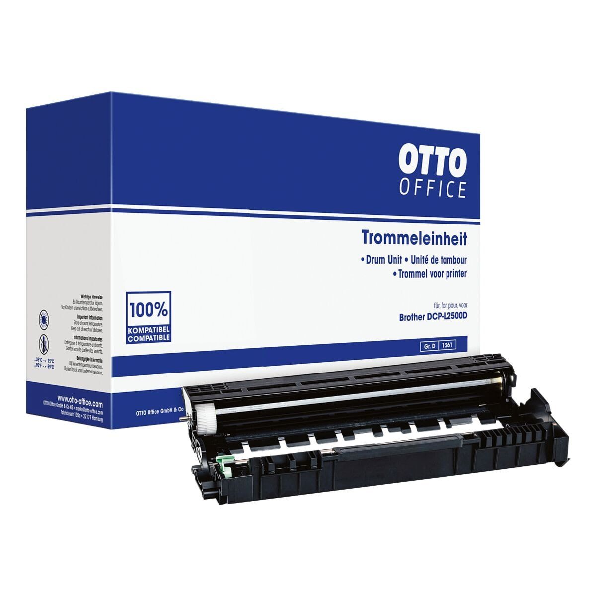 Otto Office Druckertrommel, (ohne Toner) ersetzt Brother »DR-2300«)