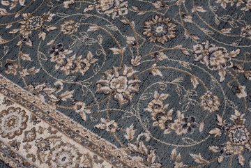 Orientteppich Oriente Teppich - Traditioneller Teppich Orient Blau, Mazovia, 60 x 100 cm, Geeignet für Fußbodenheizung, Pflegeleicht, Wohnzimmerteppich