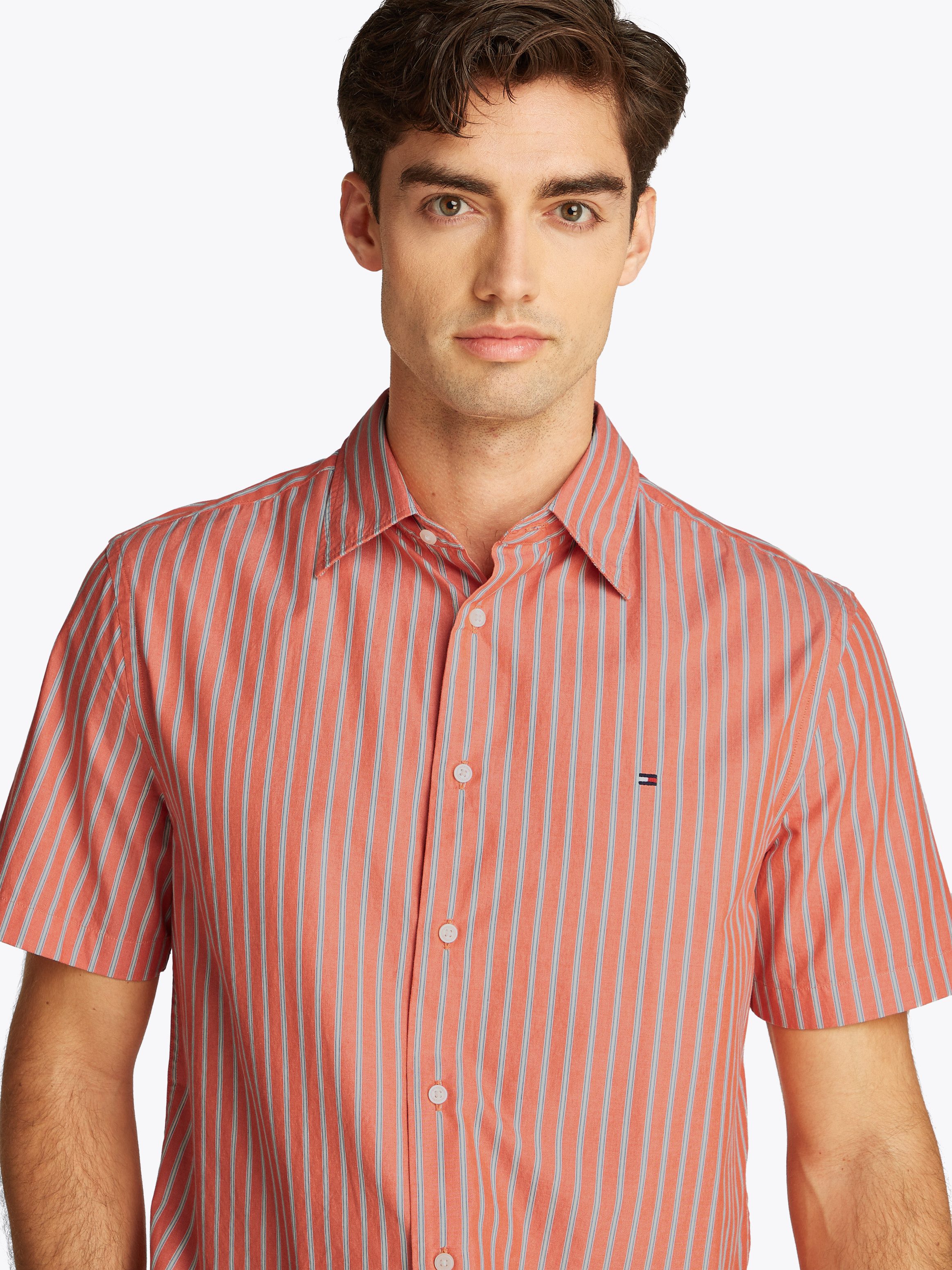 Tommy Hilfiger Kurzarmhemd FLEX POPLIN RETRO günstig online kaufen