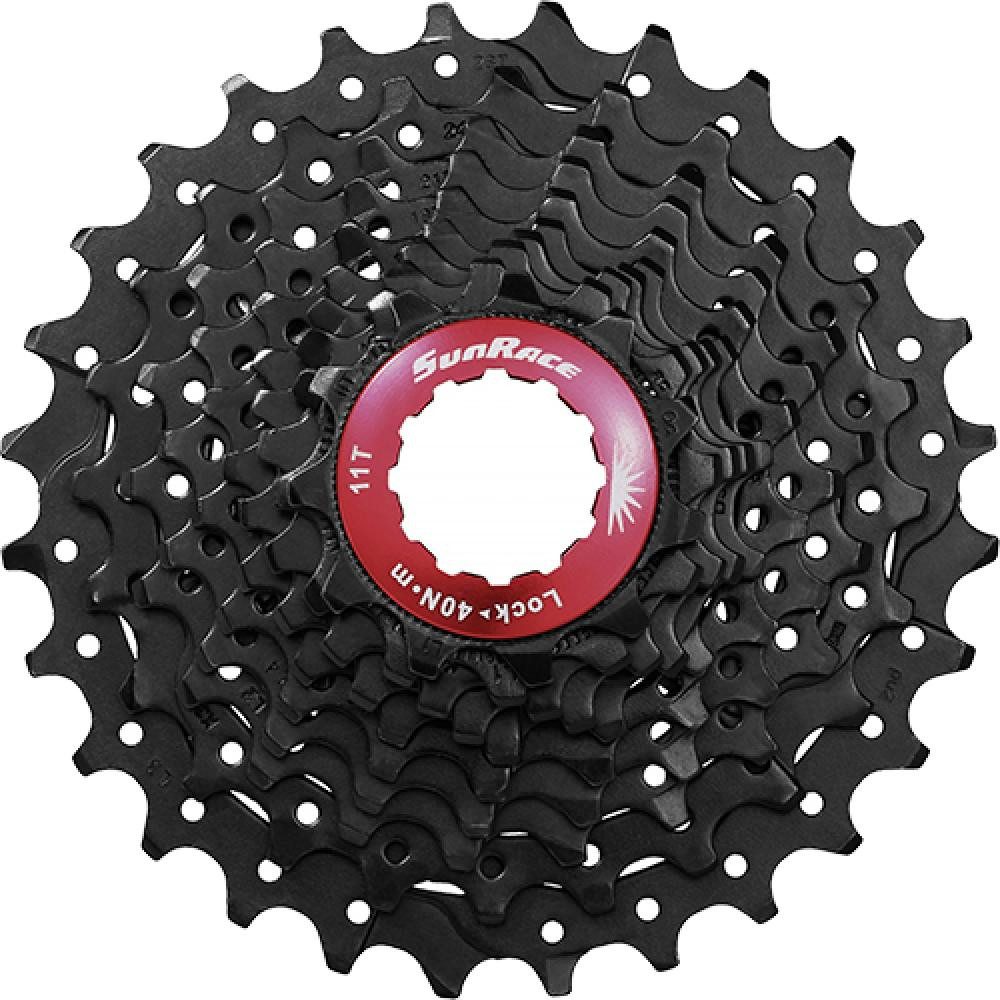 Zahnkranz SunRace, Kassette 10-fach, schwarz 11-25, 11-12-13-14-15-17-19-21-23-2