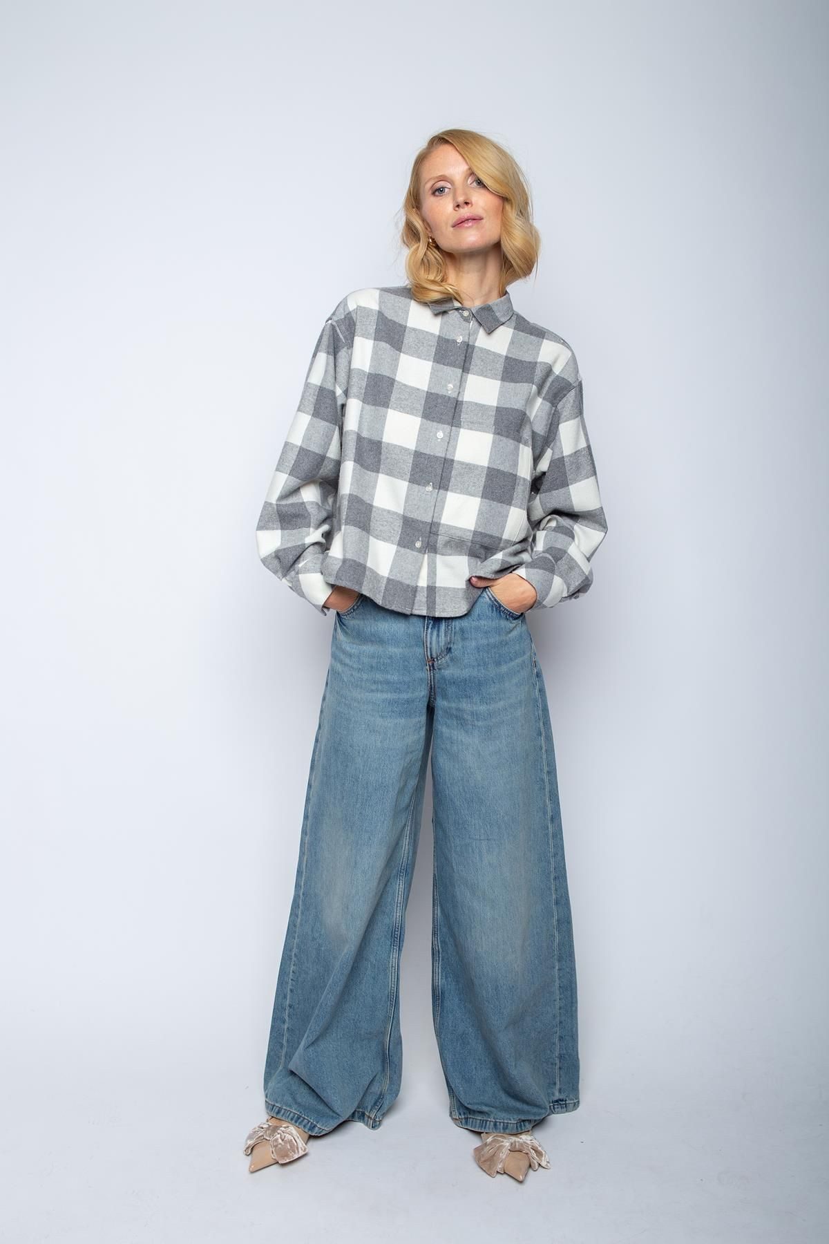 Emily Van Den Bergh Flanellbluse günstig online kaufen